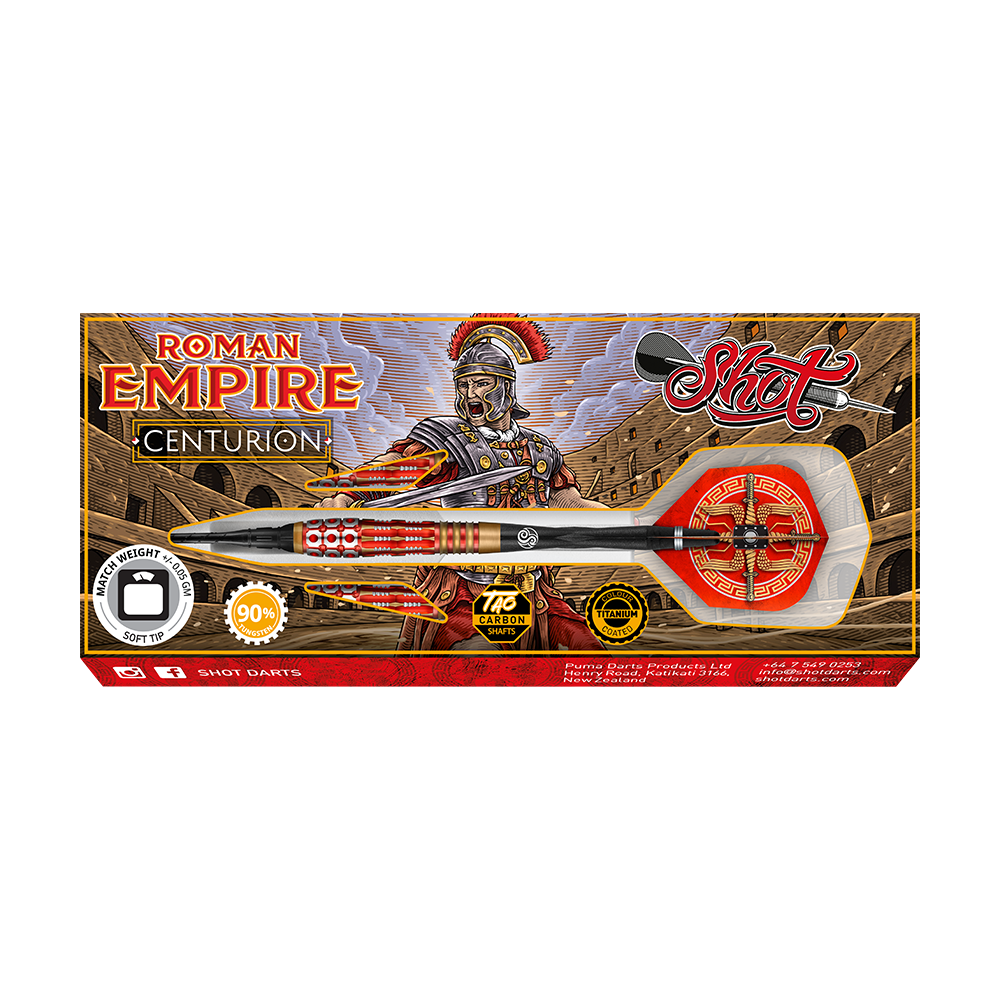 Shot Roman Empire Centurion Softdarts