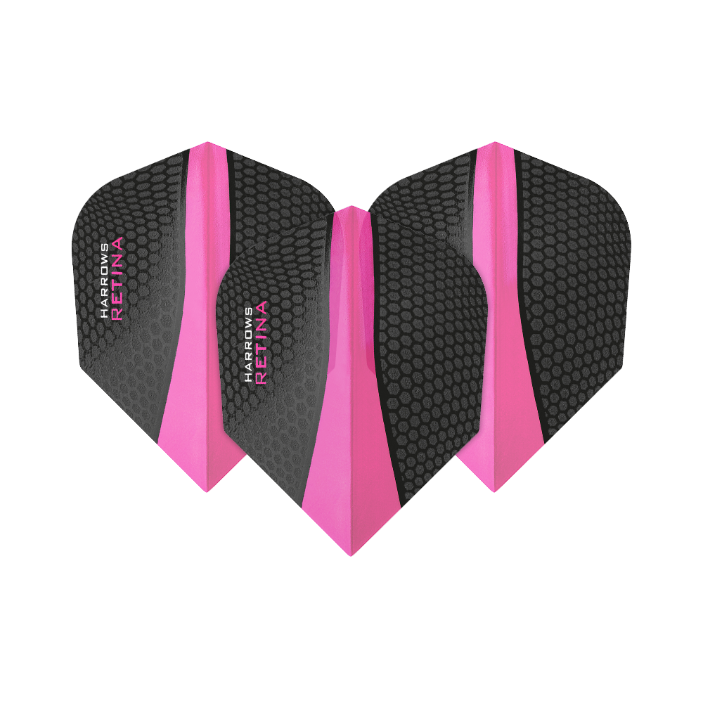 Harrows Retina Pink No6 Flights