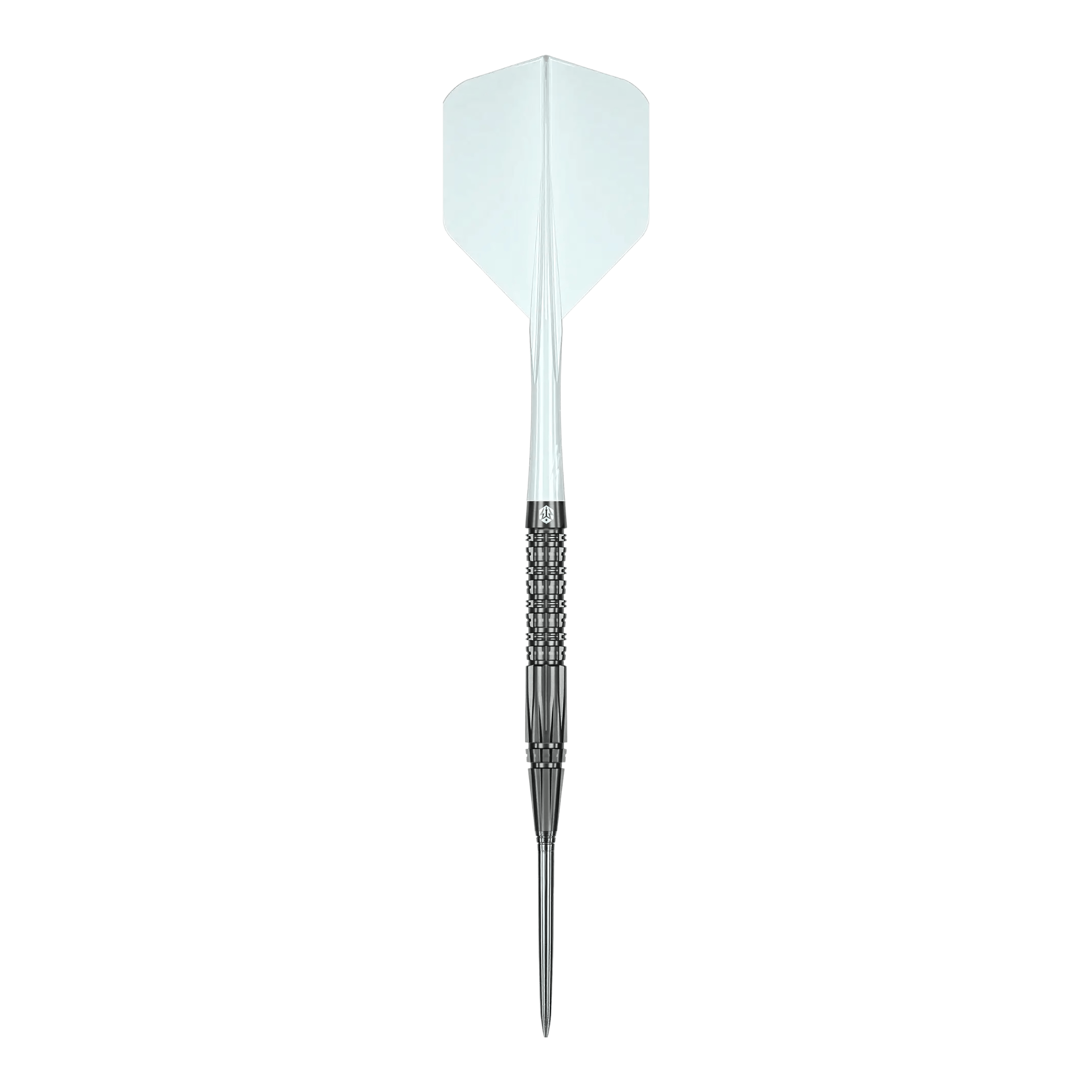Das Foto zeigt Caliburn Prisma P2 Steeldarts mit 20,5g. Perfekt geeignet für Dartspieler, die Wert auf Qualität legen.