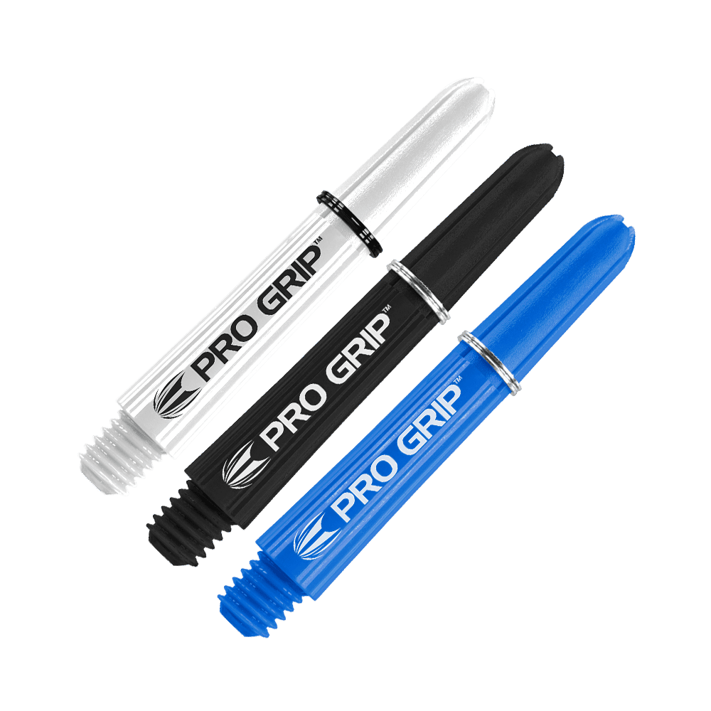 Target Pro Grip Shafts - 3 Sets - Schwarz Weiß Blau