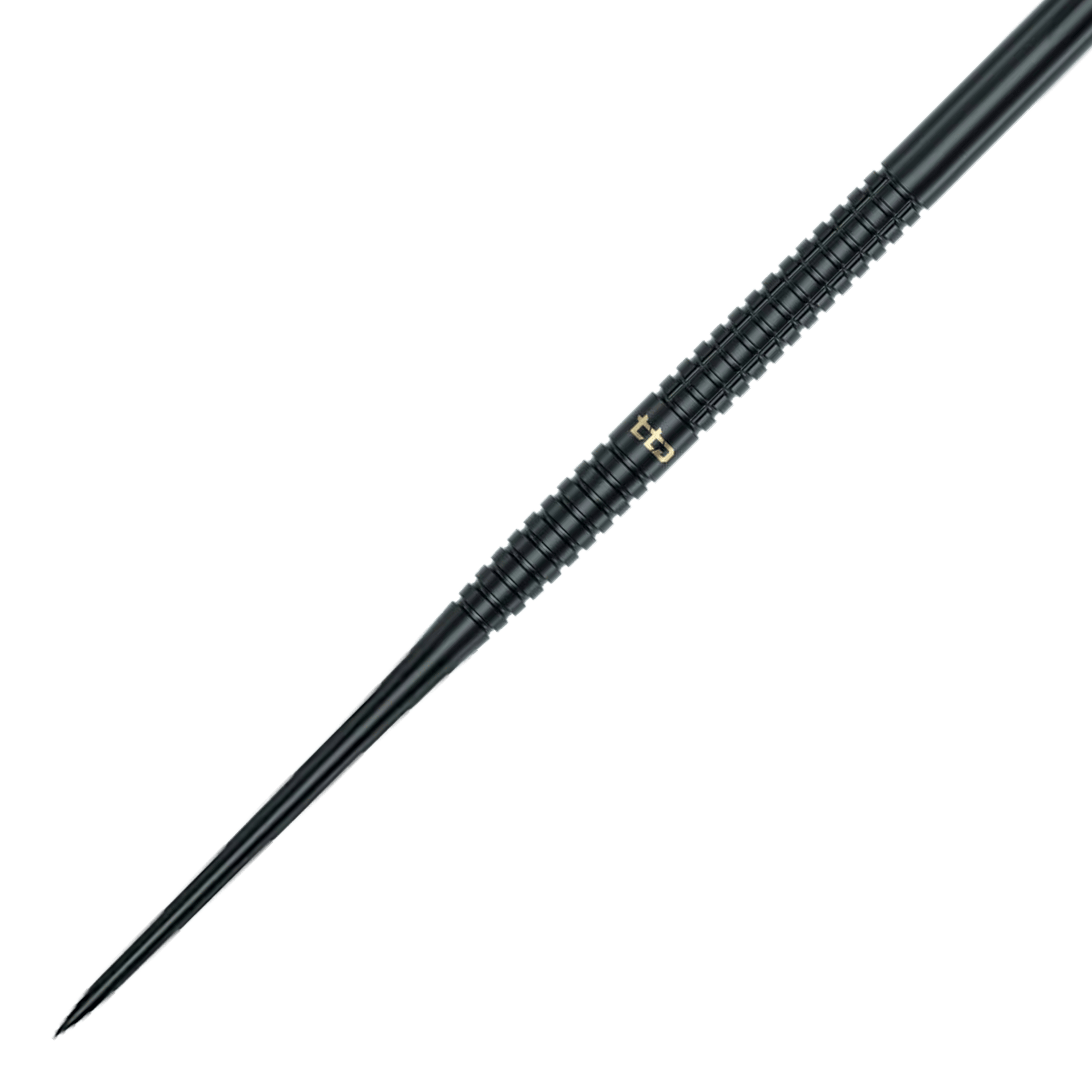 Zu sehen ist das Set Caliburn TTD Complete Titanium T1 Black Steeldarts - 5g. Die Steeldarts zeichnen sich durch ihr stilvolles Aussehen aus.