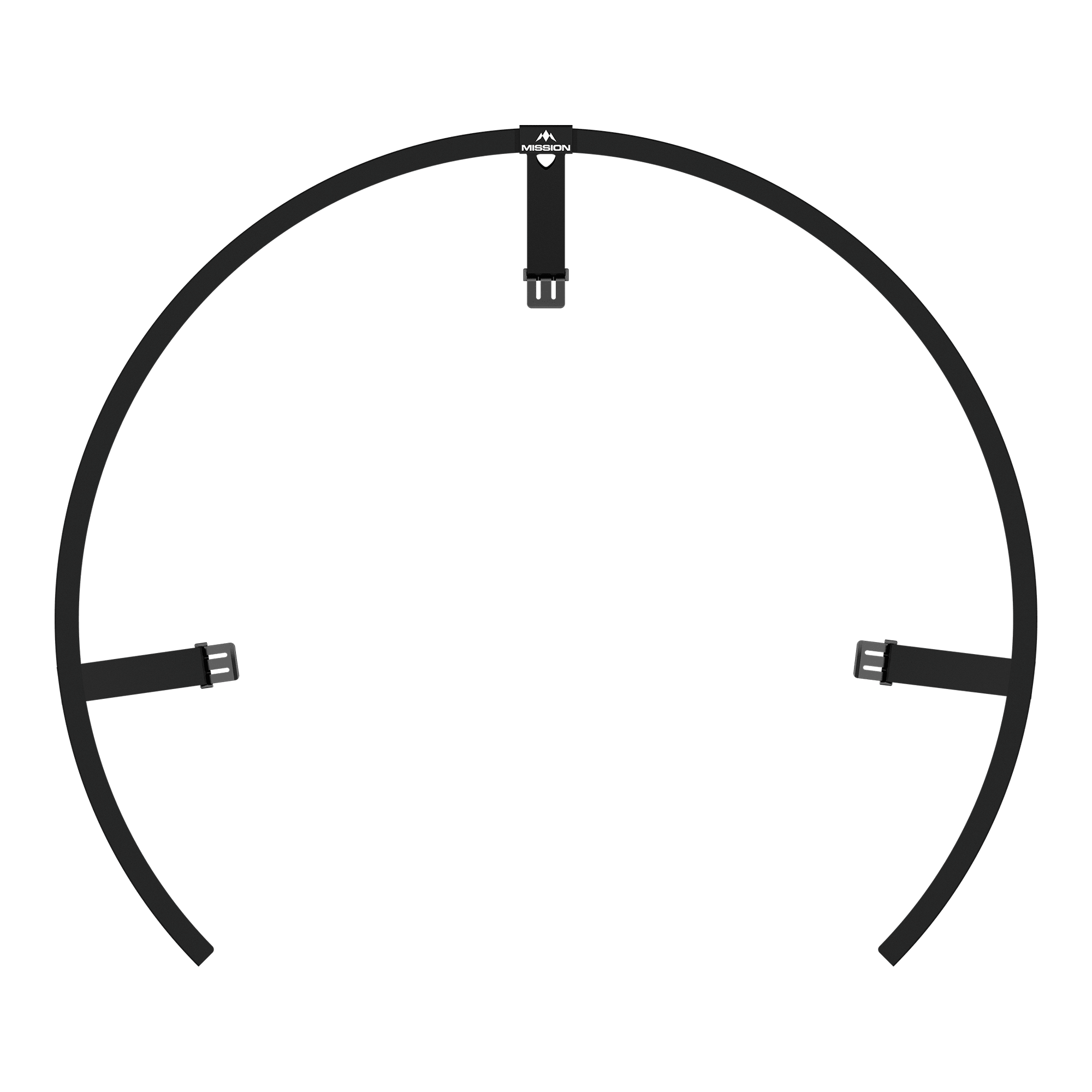 Mission Torus 270 LED Dartboard Beleuchtung - Schwarz. Schwarze LED-Beleuchtung für perfekte Ausleuchtung des Dartboards.