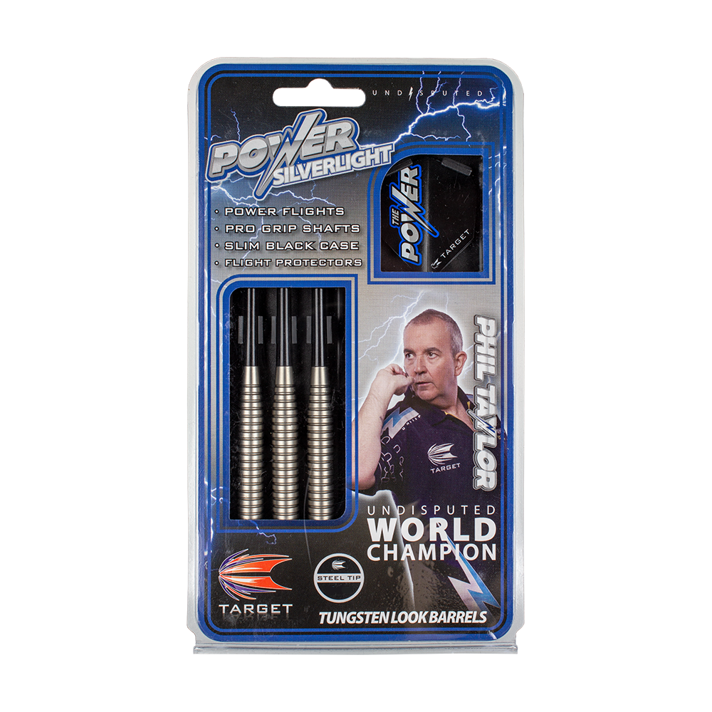 Target Phil Taylor Power Silverlight Variante 2 Steeldarts