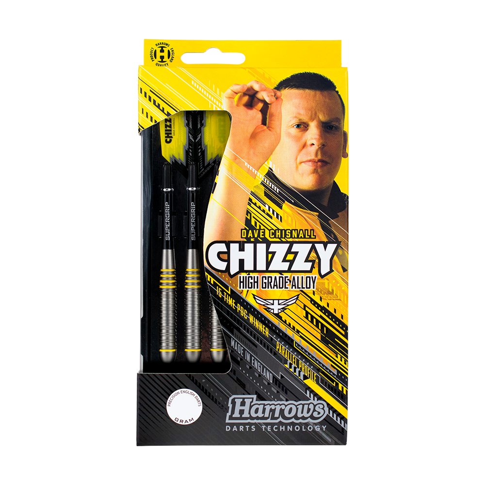 Harrows Dave Chisnall Chizzy Brass steel darts