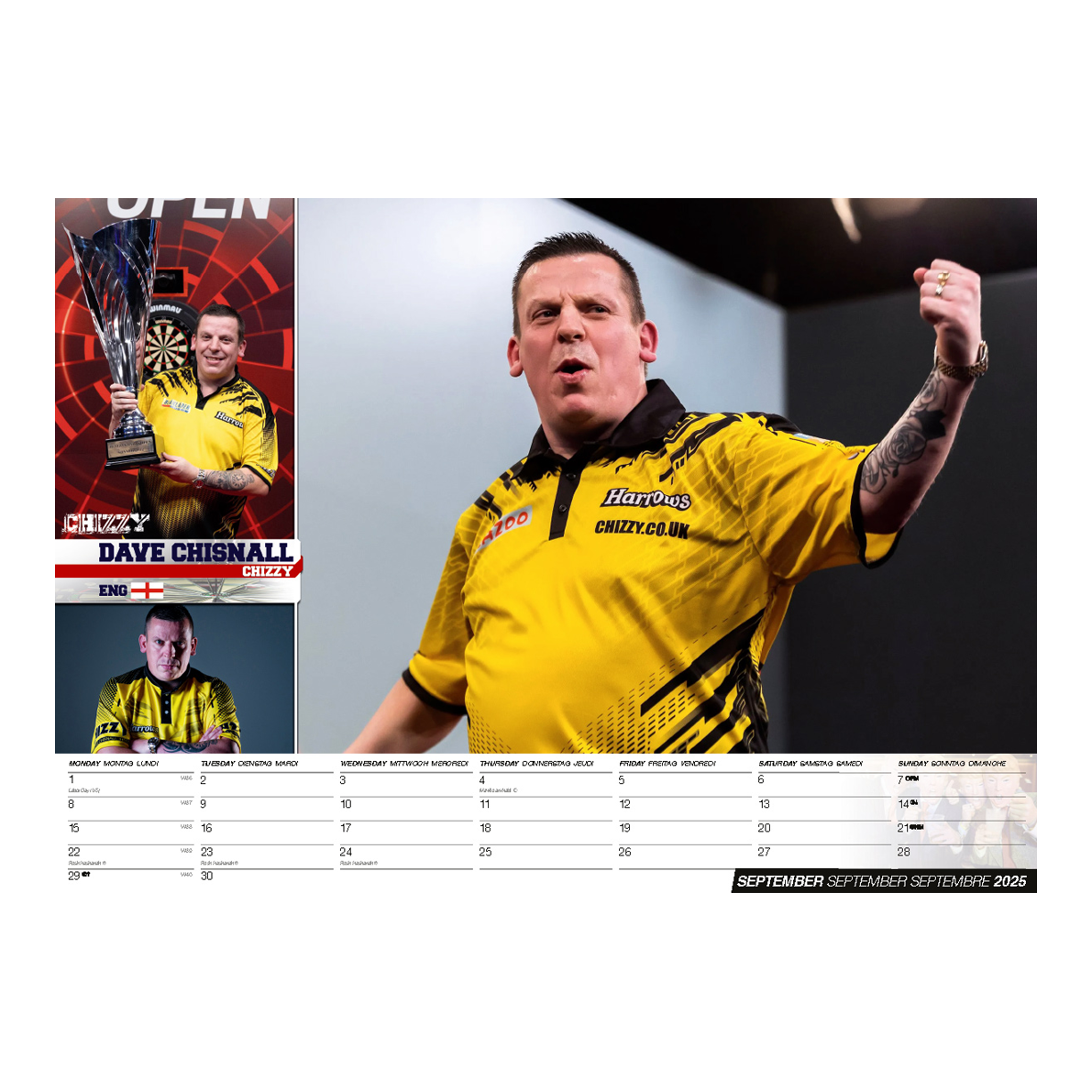 Darts Calendar 2025