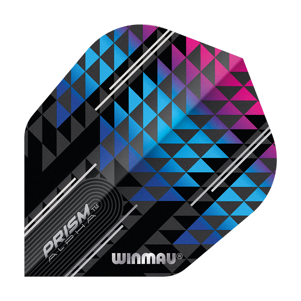 Winmau Prism Alpha Blau Pink No6 Flights