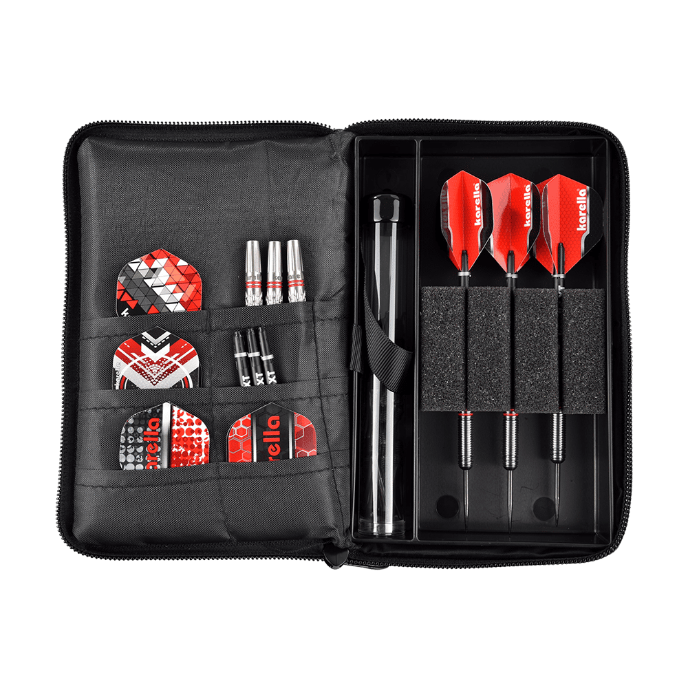 The Pak Multi Dartcase - Rot Schwarz