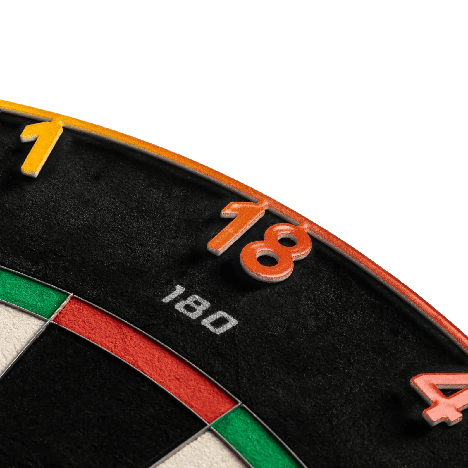 Precise 180 Endorphine steel dartboard with number ring - Spectrum Das Precise 180 Endorphine Steeldartboard mit Nummernring - Spectrum ist ein hochwertiges Dartboard mit klar erkennbarem Zahlenring. Es eignet sich perfekt für präzises Dartspiel zu Hause oder im Verein.