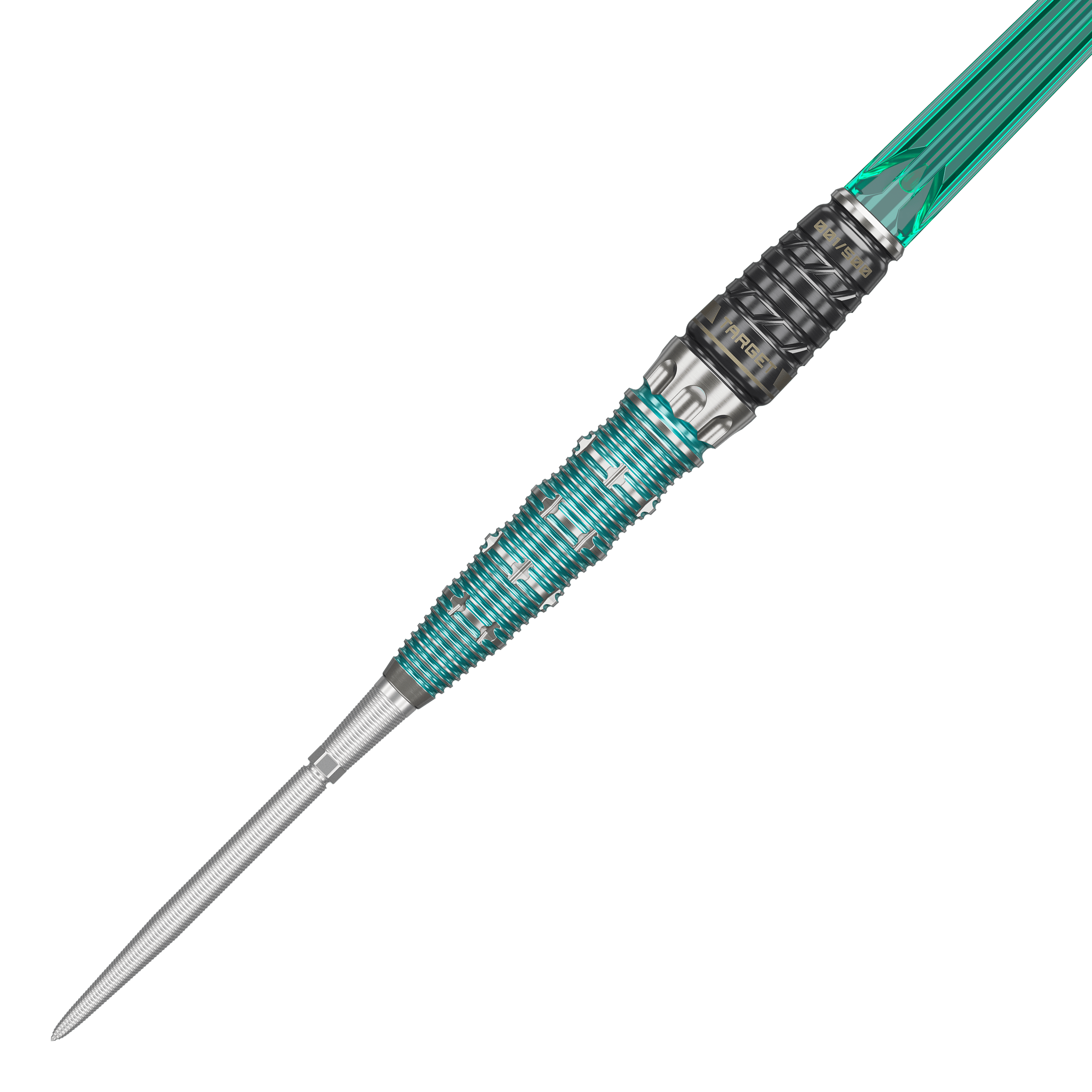 Target Japan The Rising Miracle Combination Limited Edition Swiss Point Steeldarts Das Produktbild zeigt einzelne Target Japan The Rising Miracle Combination Limited Edition Swiss Point Steeldarts. Details des Designs werden betont.