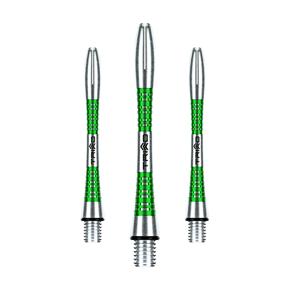 Winmau Triad Aluminum Shafts - Green