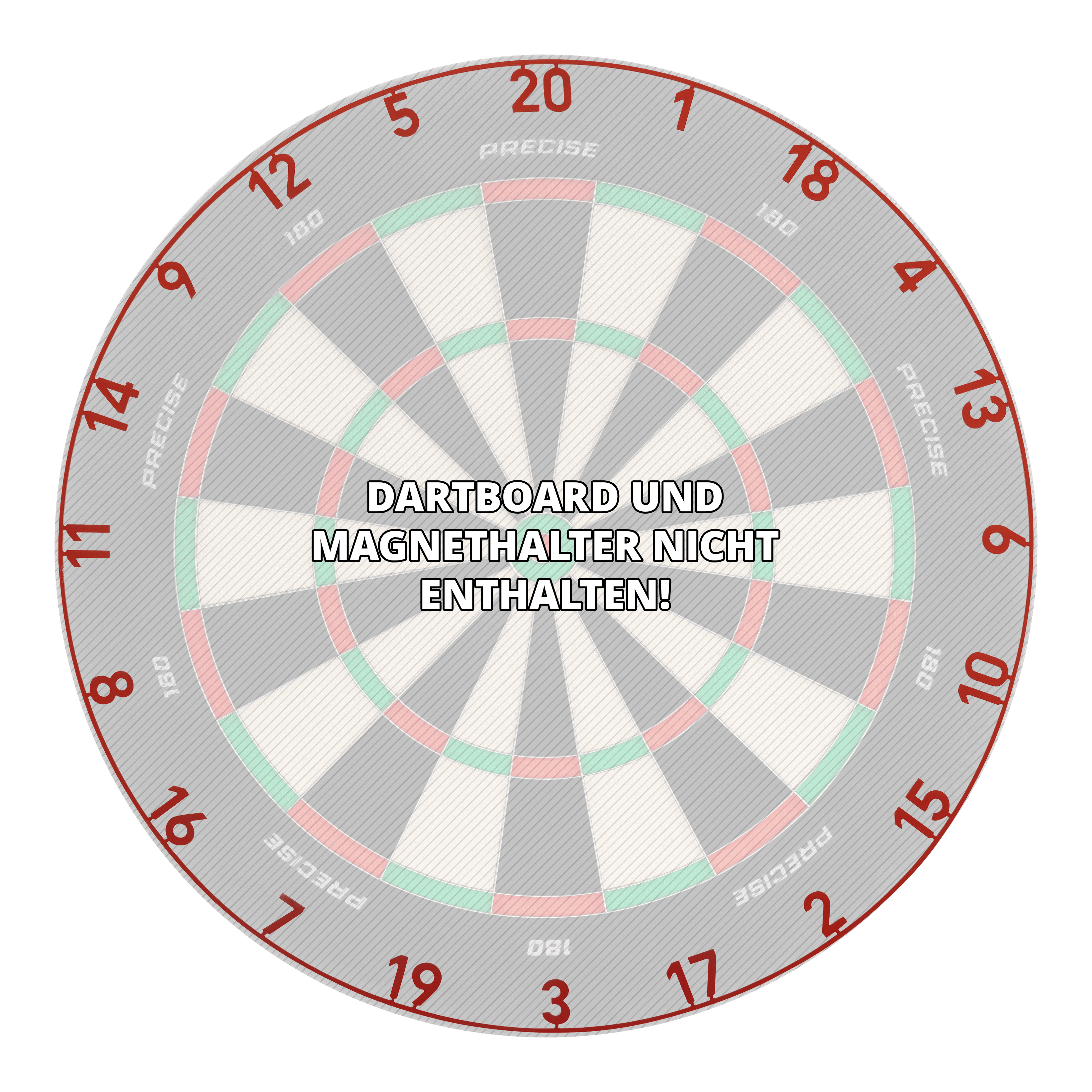 Precise 180 OnePiece Lasercut Number Ring Hier ist ein Zahlenring mit einem verblassten roten Farbton abgebildet. Das Produkt heißt ONE1003_Precise180_OnePiece_Lasercut_Zahlenring_FadedRed_2.