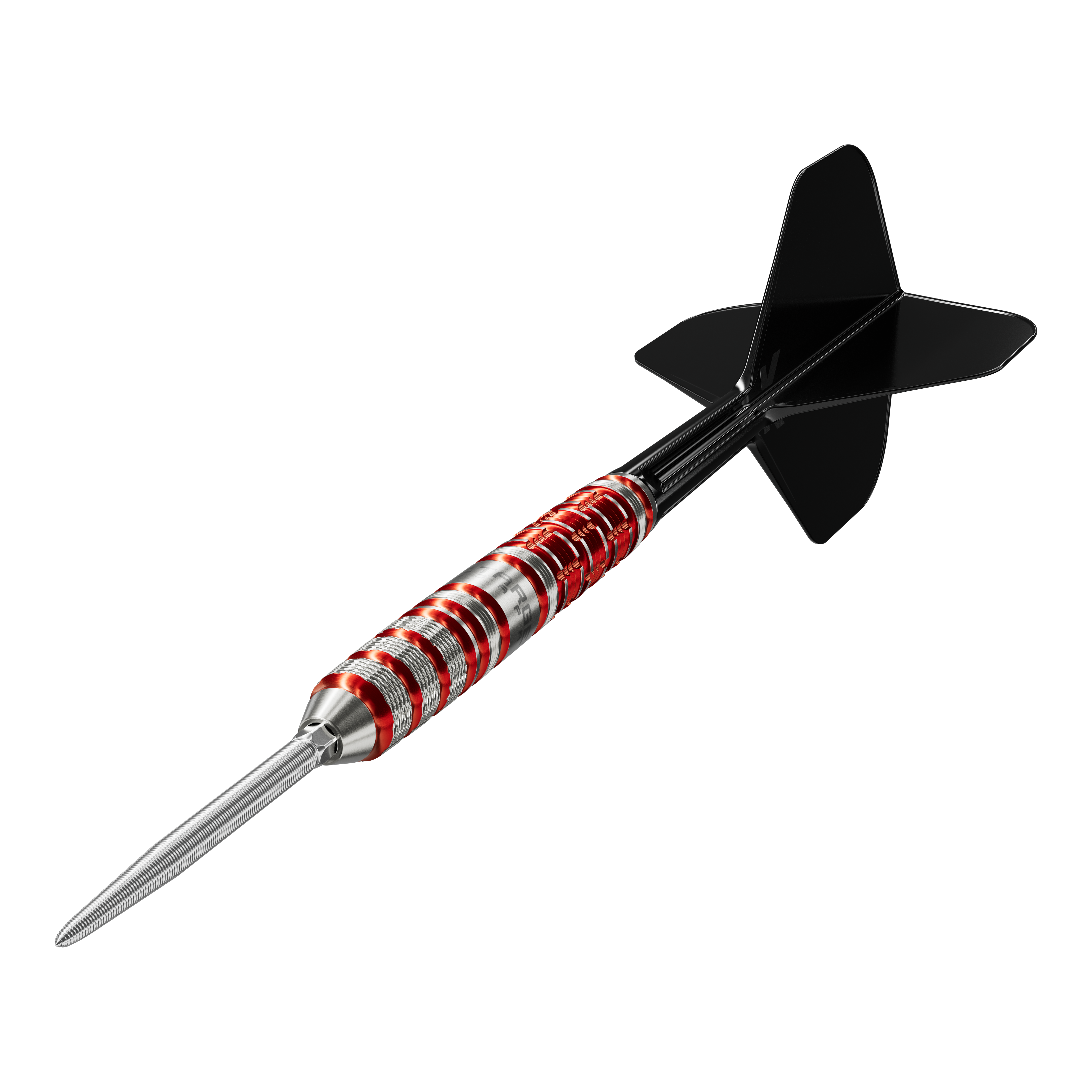 Das Foto zeigt die Target Japan Black Marque Spinel Swiss Point Steeldarts mit 23g. Diese Steeldarts sind besonders bei professionellen Spielern beliebt.