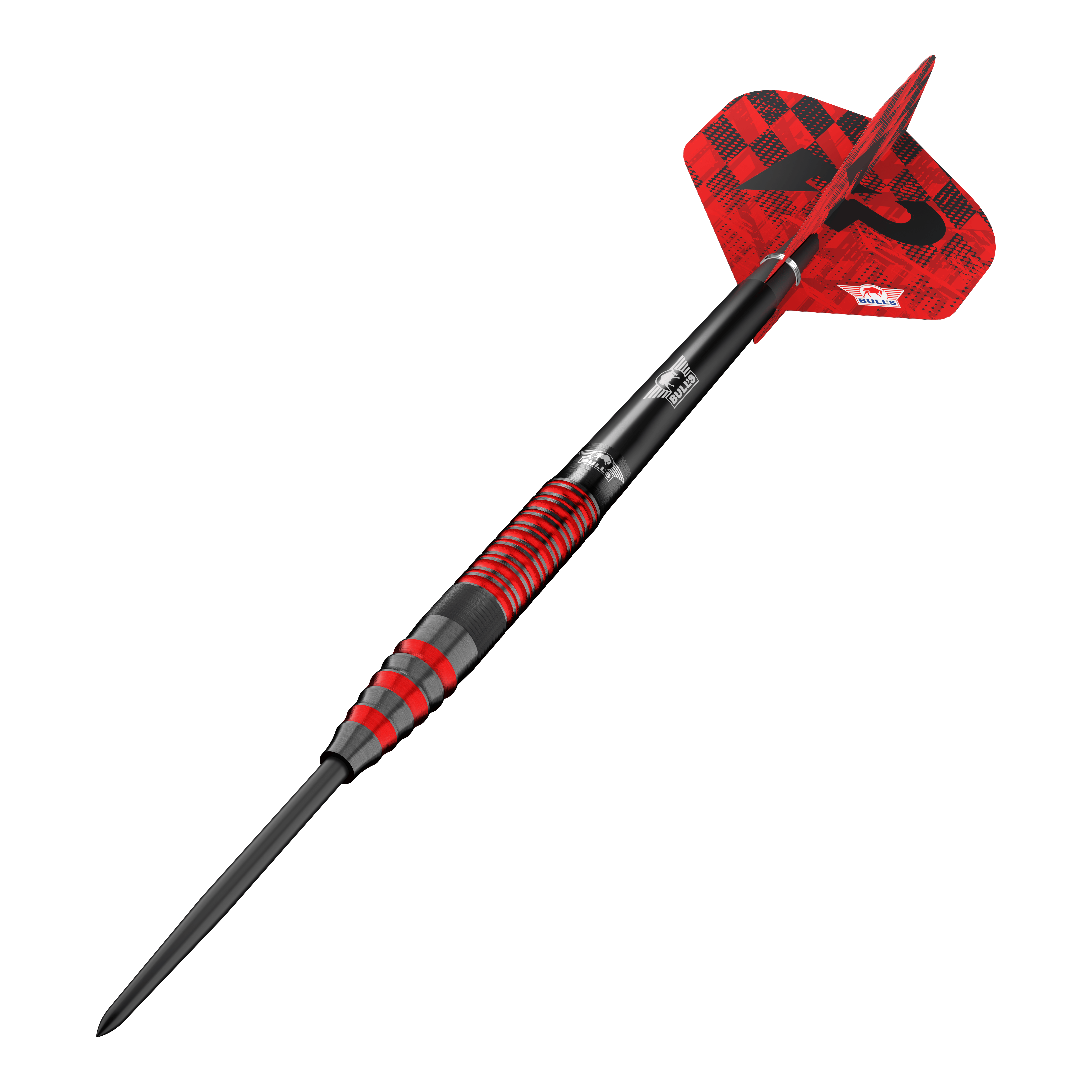 Bulls NL Florian Price Steeldarts - 23g Bulls NL Florian Preis Steeldarts - 23g ist auf dem Bild dargestellt. Die Steeldarts werden aus einer zusätzlichen Ansicht präsentiert.