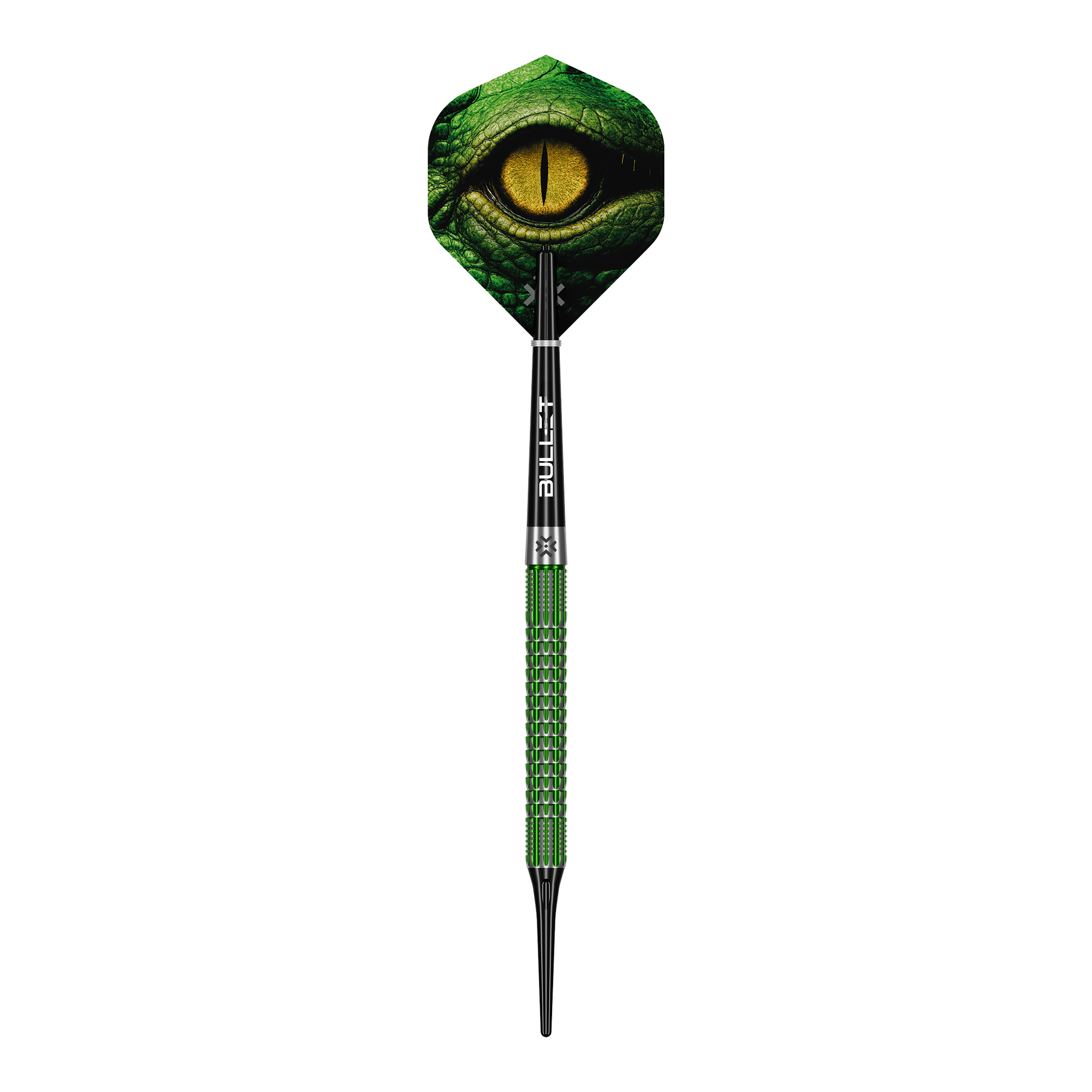 Das Bild zeigt Bullet Gator Softdarts - 20g. Diese Softdarts sind für präzises Dartspiel konzipiert.