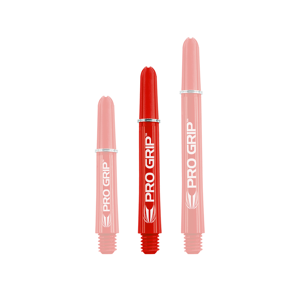 Target Pro Grip Shafts - 3 Sets - Red