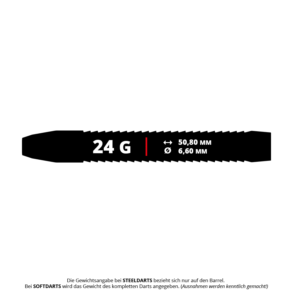 Winmau Team 360 Jack Nankervis steel darts - 24g Zu sehen ist ein Set Winmau Team 360 Jack Nankervis Steeldarts mit einem Gewicht von 24g. Die Darts sind speziell für Präzision und Balance entwickelt.