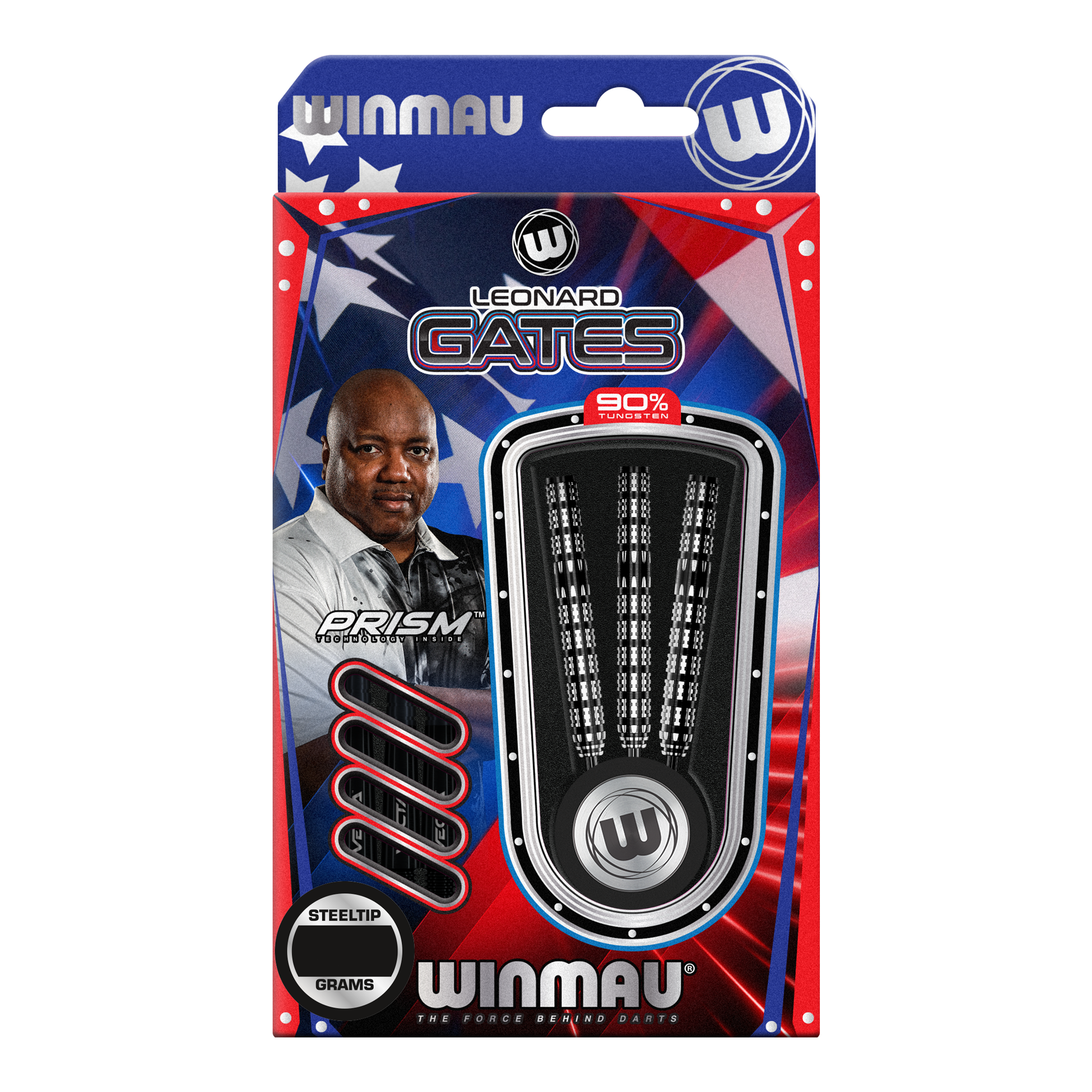 Winmau Leonard Gates steel darts