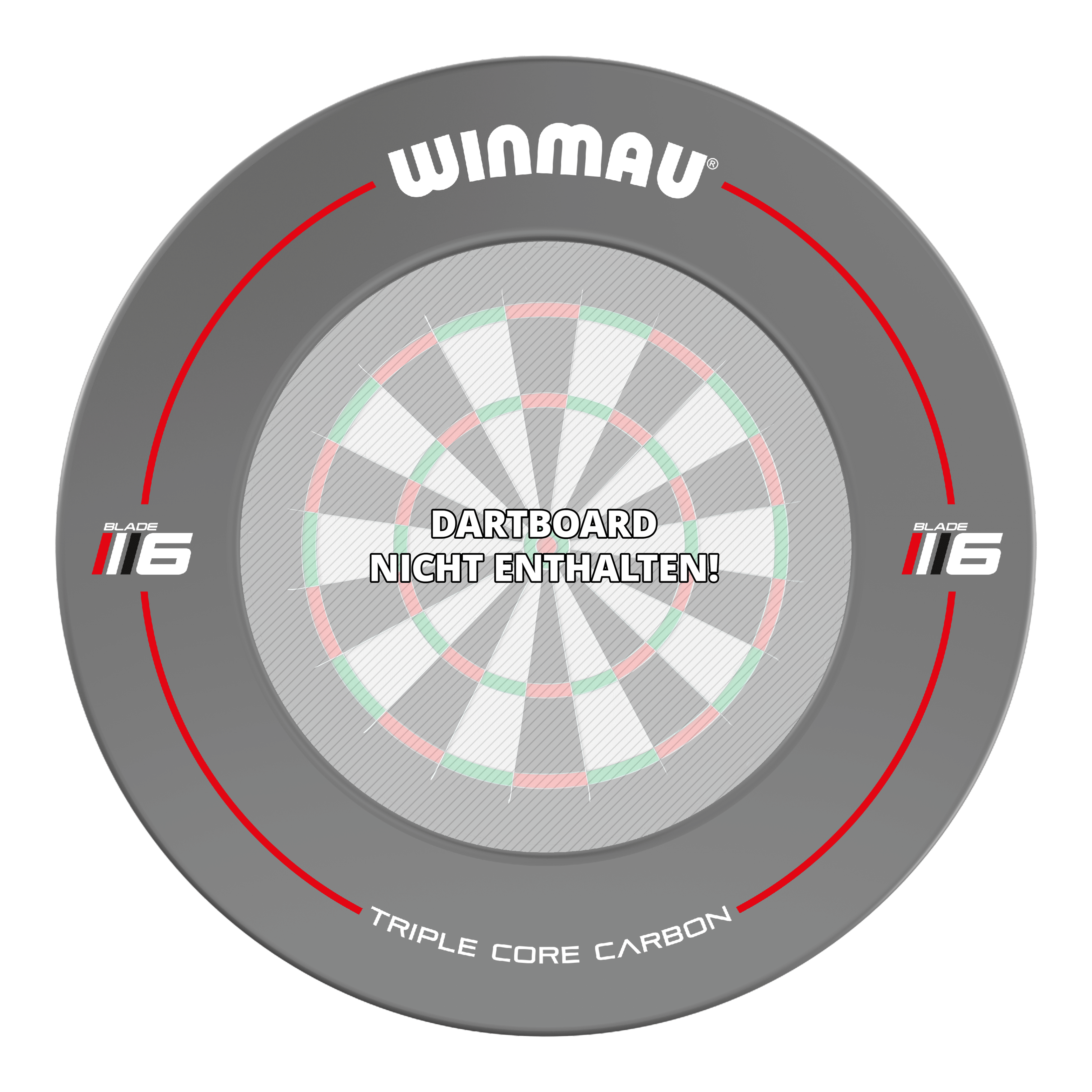 Winmau Blade 6 Design Dartboard Surround - Grau