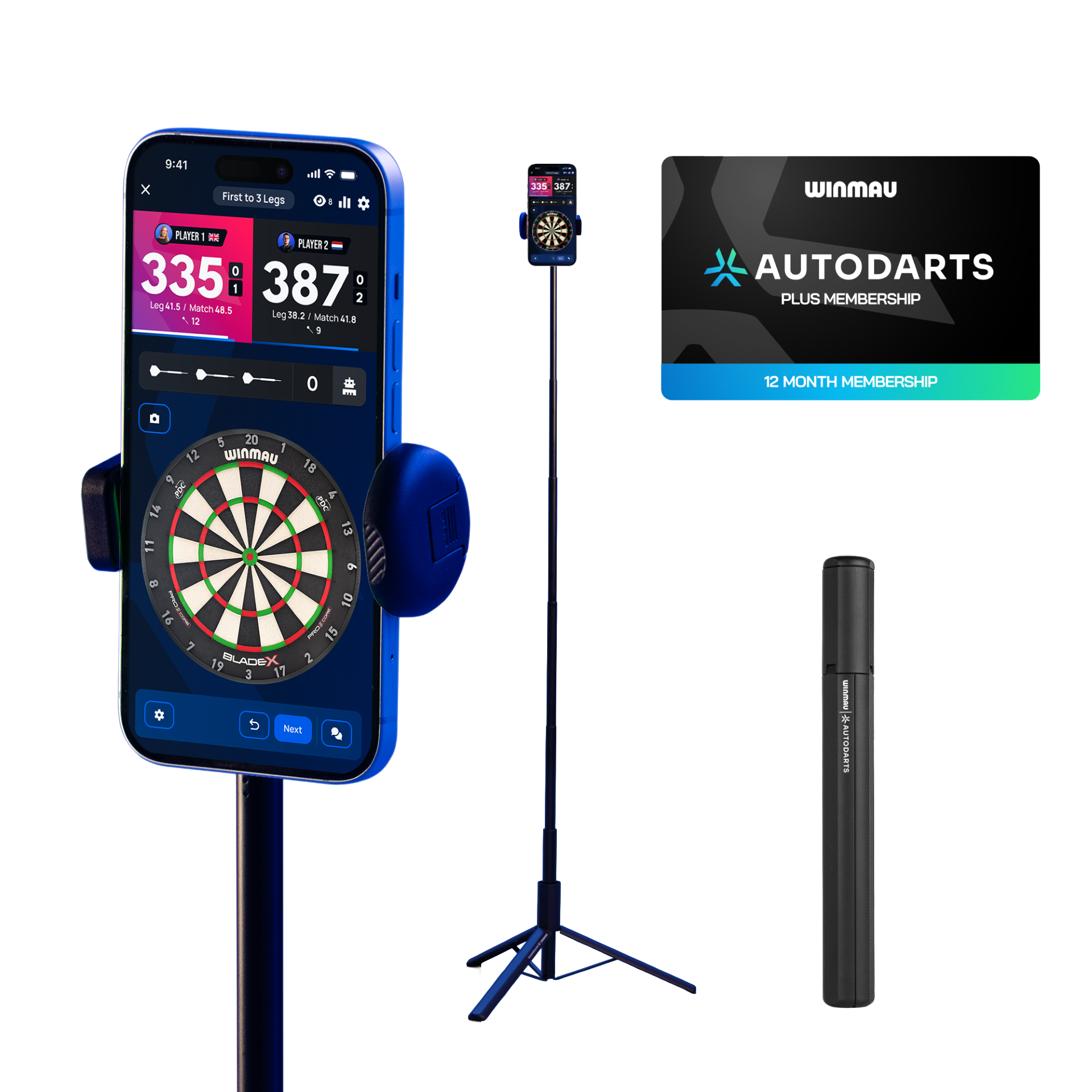 Winmau Device Stand & 12 Months Membership Bundle Winmau Device Stand & 12 Months Membership Bundle