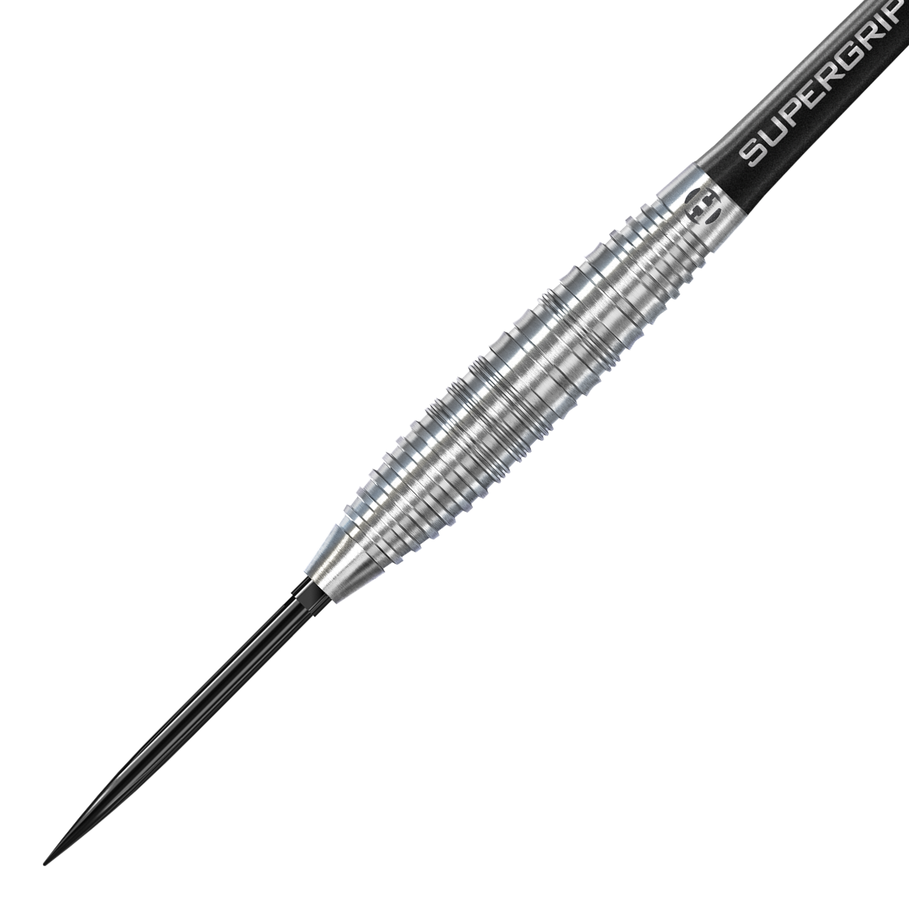 Die Abbildung zeigt Harrows NX90 Bomb Quick Point Steeldarts. Die Steeldarts sind für das Dartspiel konzipiert.