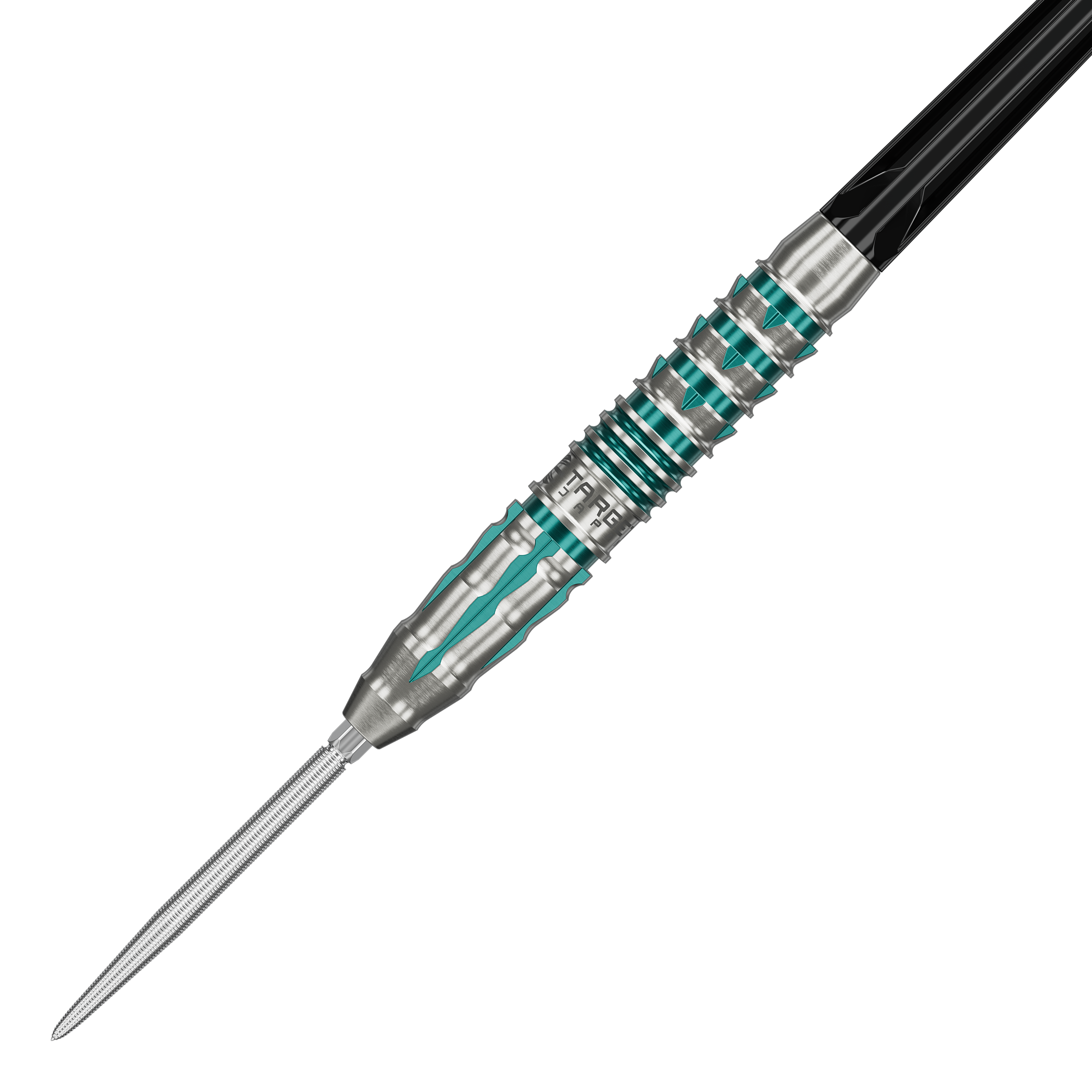 Target Japan Black Marque Pierce Swiss Point Steel Darts Das Bild zeigt die Target Japan Black Marque Pierce Swiss Point Steeldarts. Die Darts sind modern gestaltet und eignen sich für das Steeldartspiel.