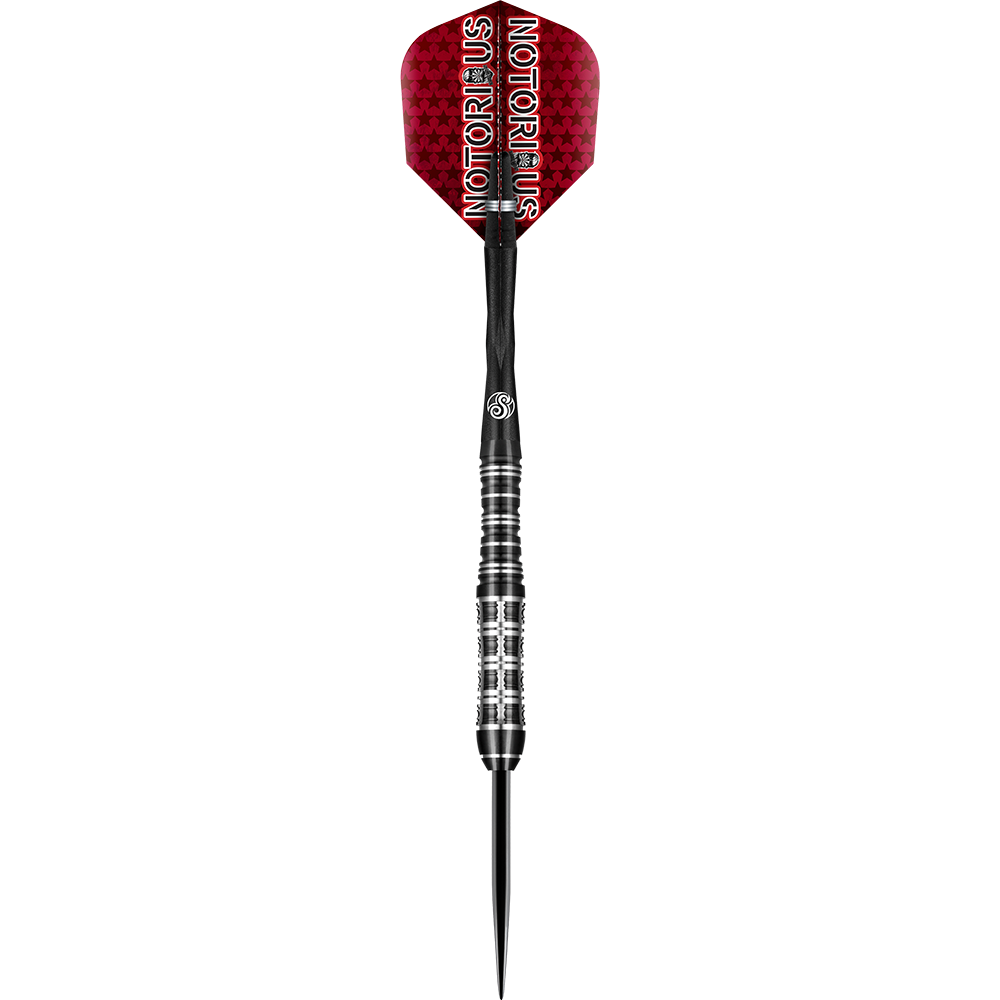 Shot Pro Series Jason Watt Notorious BDG Steel Darts - 24g