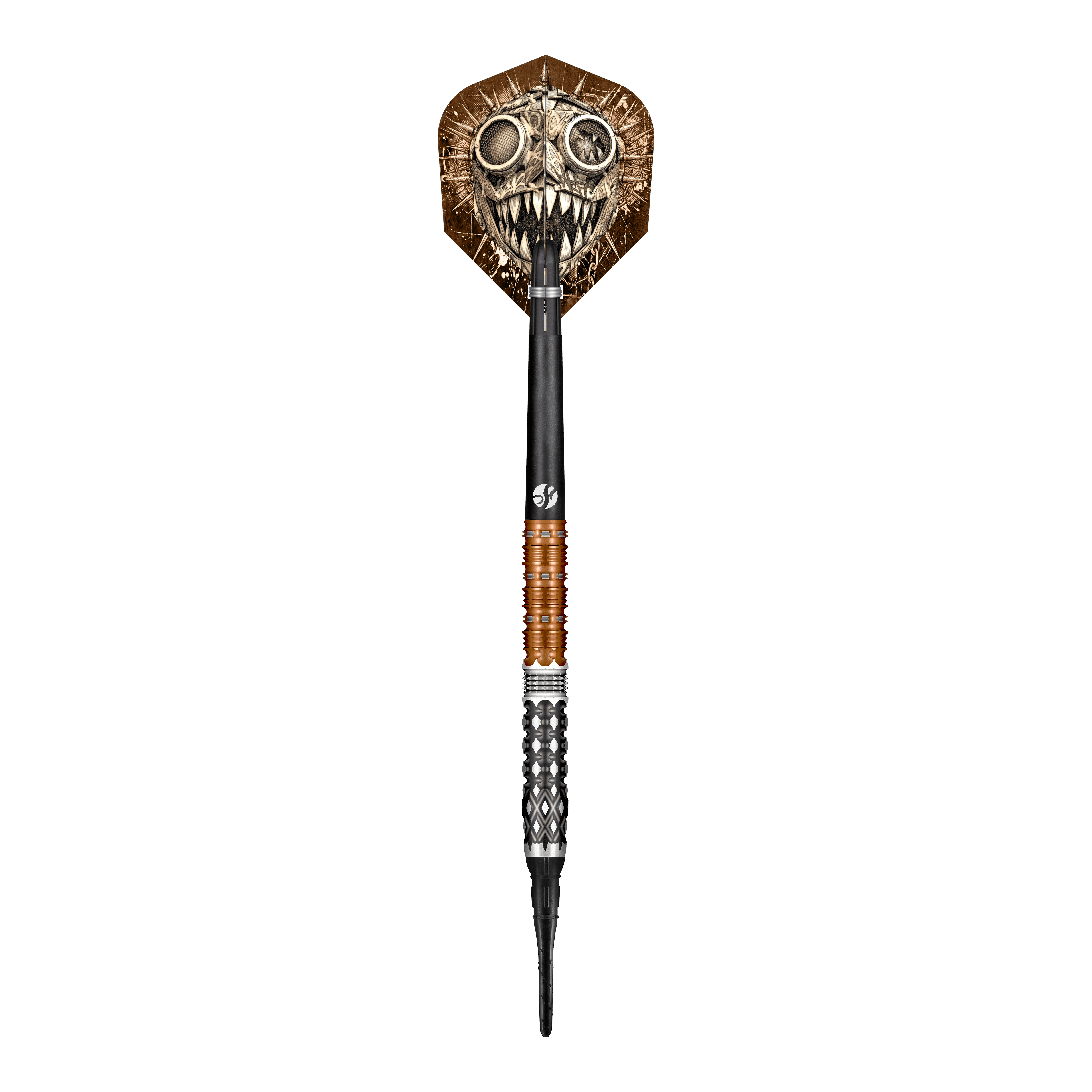 Abgebildet ist das Produkt Shot Gnarly Gnasha Softdarts mit einem Gewicht von 20g. Es handelt sich um spezielle Softdarts für das Dartspiel.