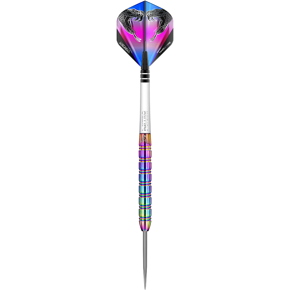 Red Dragon Peter Wright Snakebite 1 Rainbow steel darts