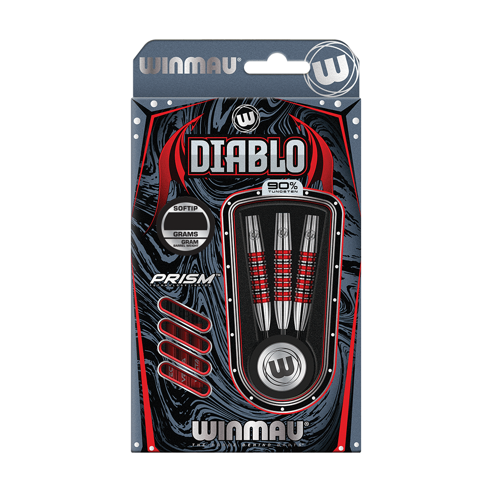 Winmau Diablo Torpedo Soft Darts - 20g