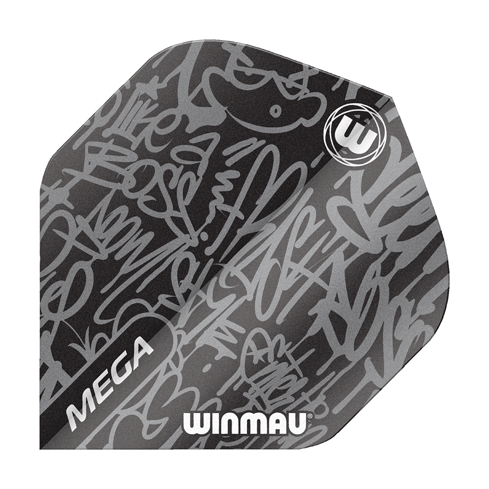 Winmau Mega Black Standard Flights