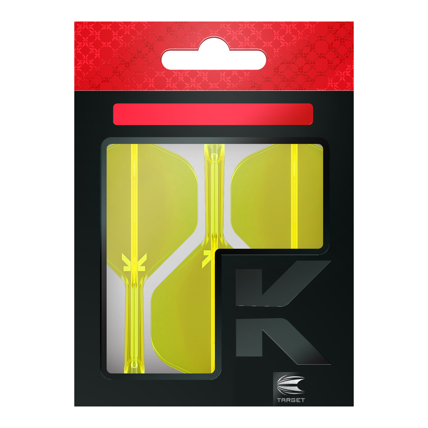 Target K-Flex No2 Standard Flight-System - Neon Gelb