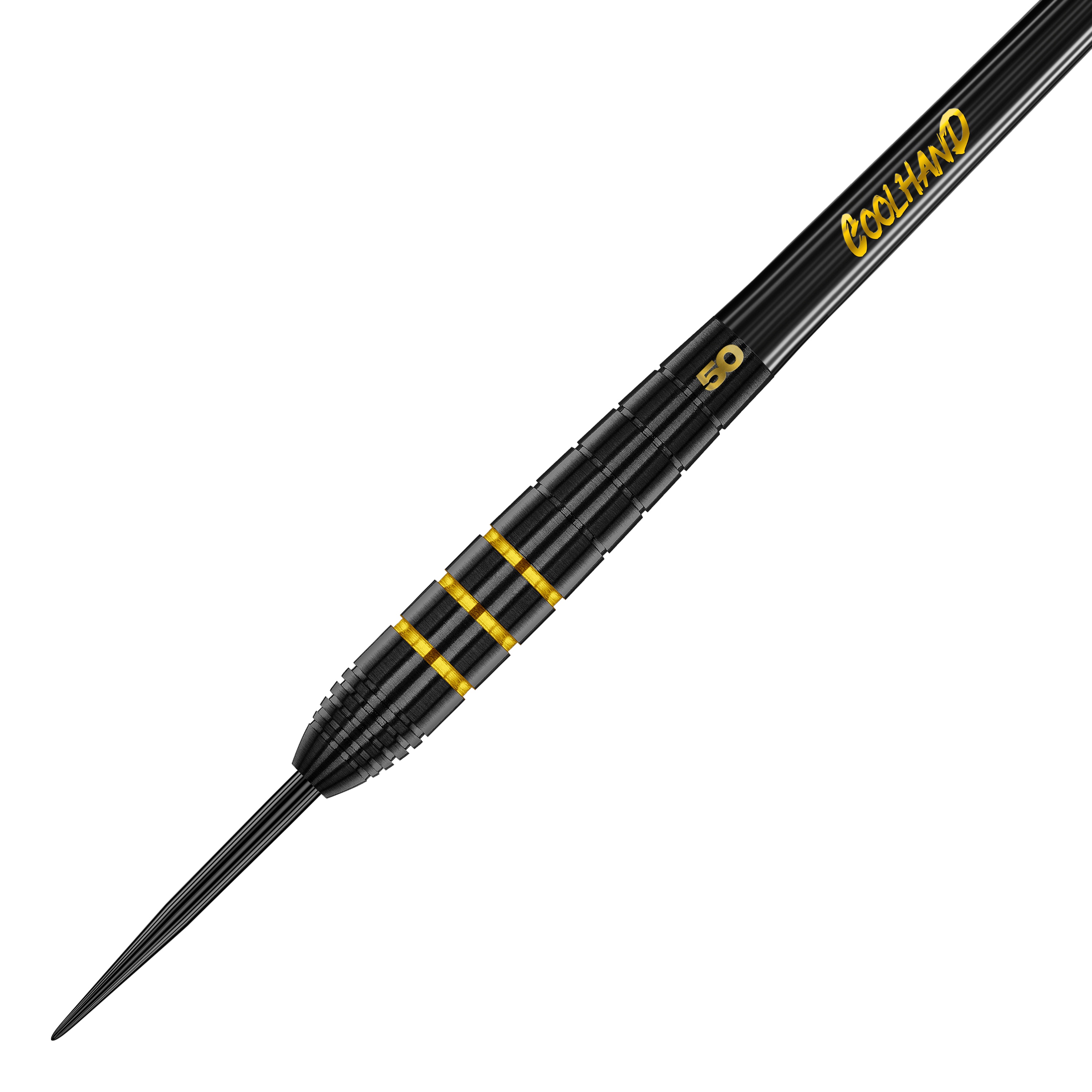 Zu sehen ist der Red Dragon Luke Humphries 50 Years Player Limited Edition Steeldarts - 22g. Die spezielle Edition hebt sich durch besonderes Design hervor.