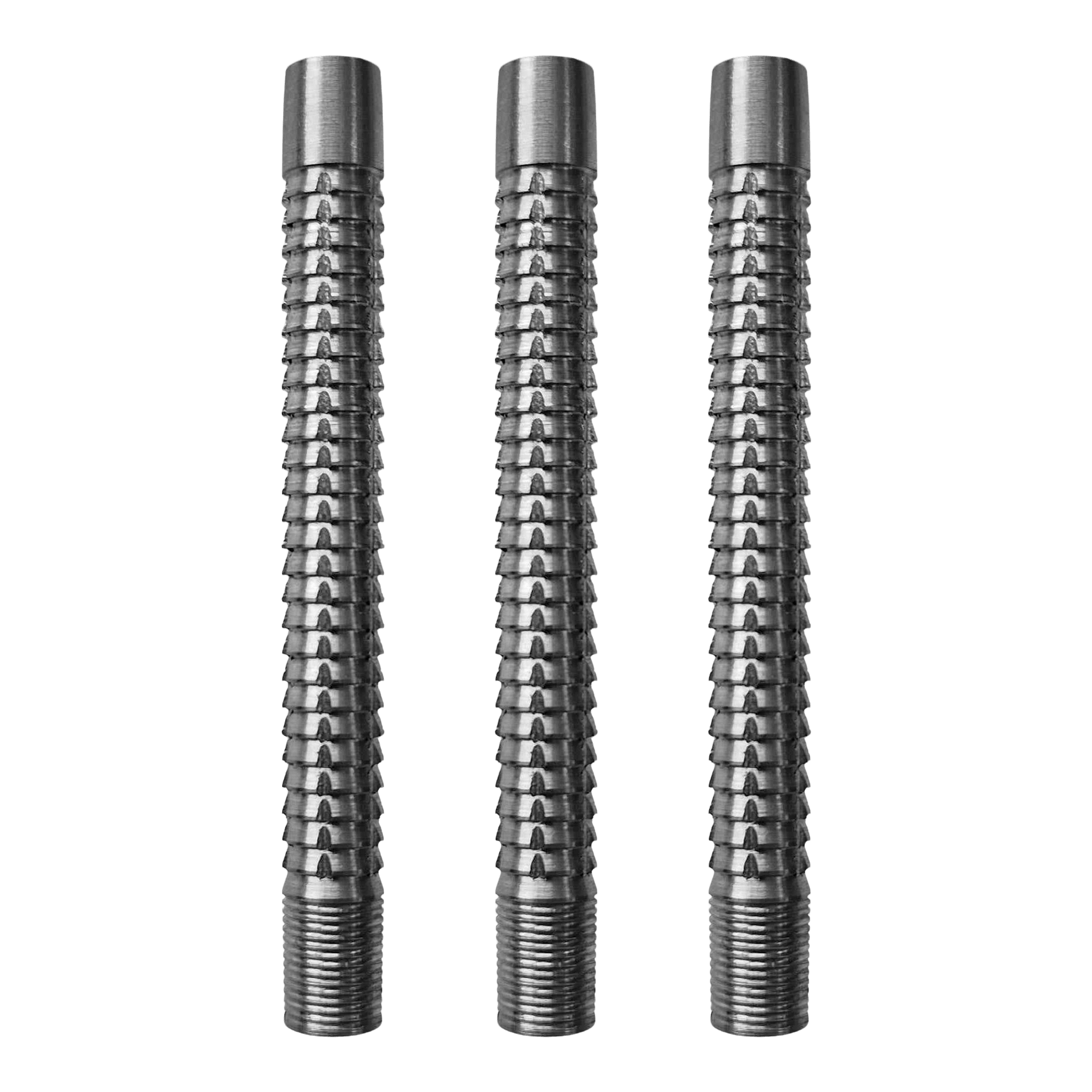 Das Bild zeigt das Produkt McDart Giga Grip 2 Barrel. Dies ist ein spezieller Dart-Barrel für Softdarts.
