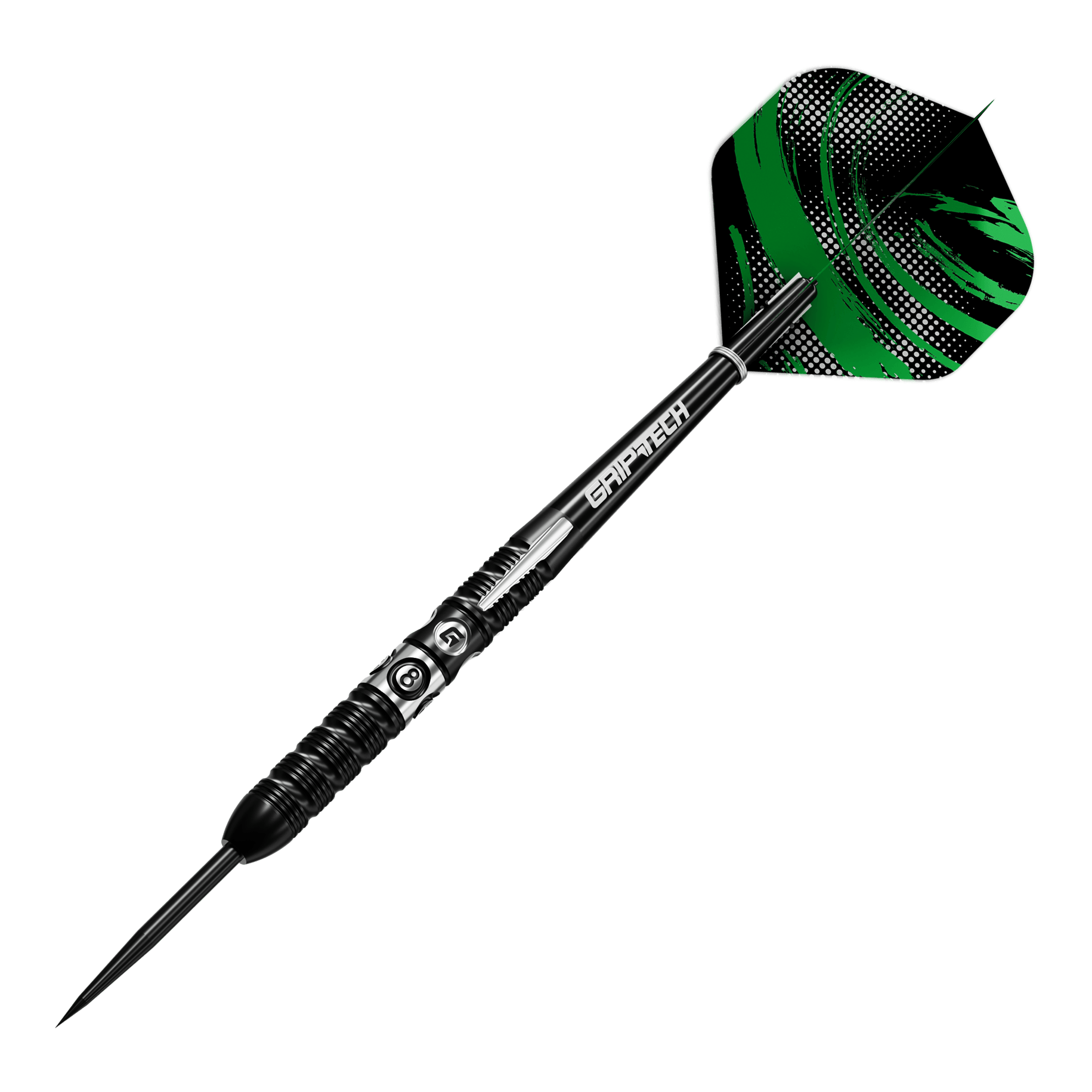 GOAT 8-Ball Steel Darts Hier sehen Sie die GOAT 8Ball Steeldarts. Das Foto präsentiert das Produkt aus einer anderen Perspektive.