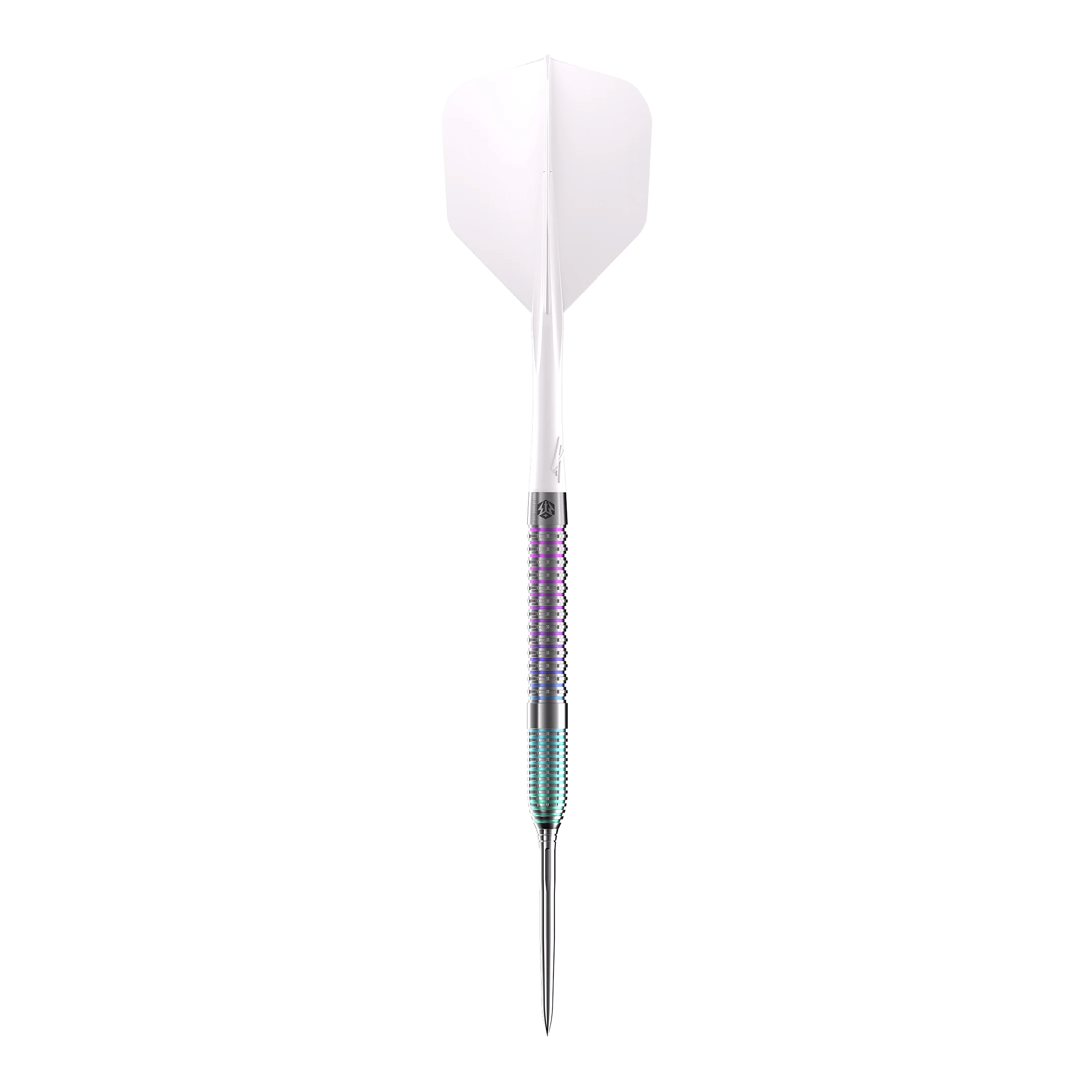 Caliburn Big Cats Ocelot steel darts Caliburn Big Cats Ozelot Steeldarts mit einem Gewicht von 23g. Das Bild zeigt den Steeldart aus einem anderen Blickwinkel.