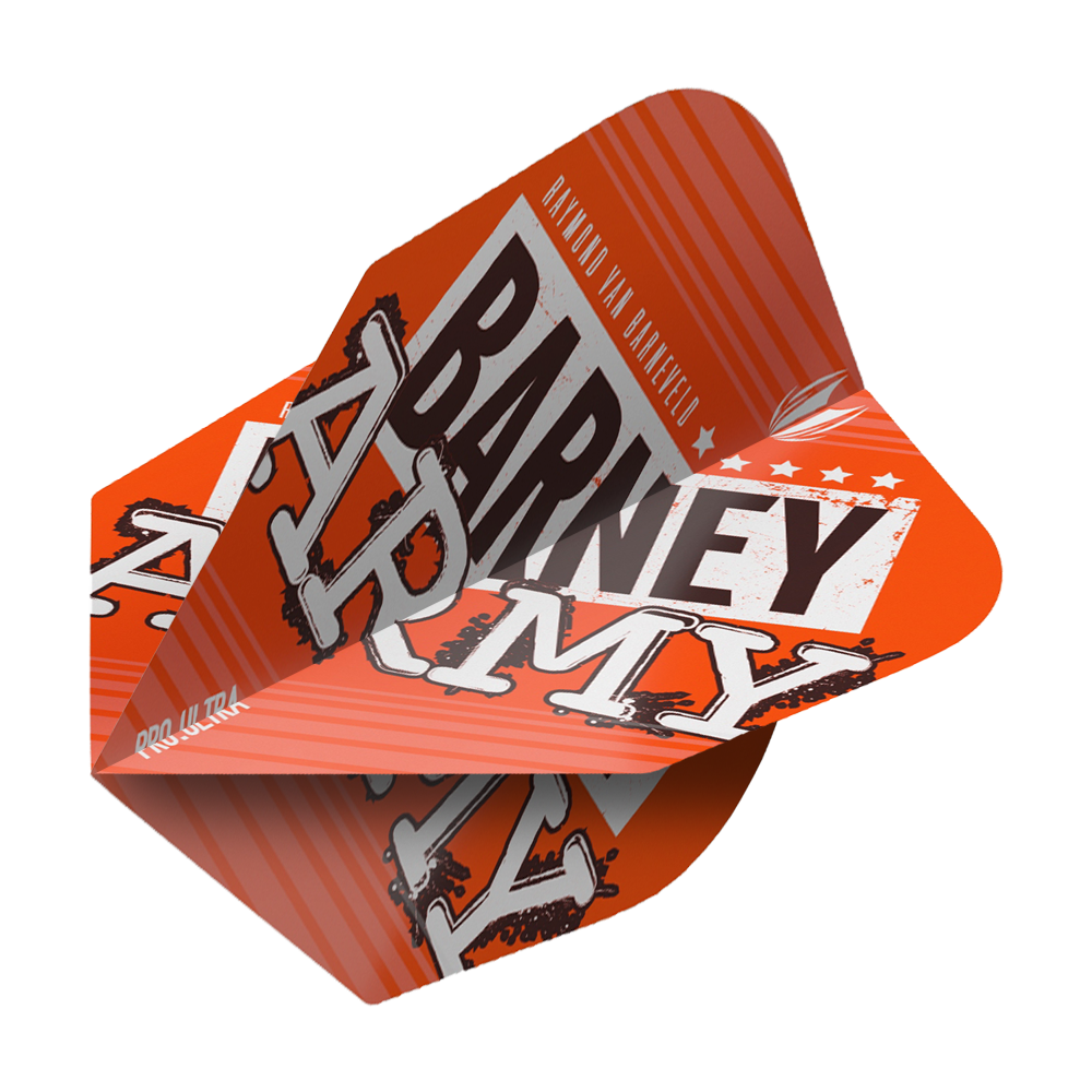 Target ProUltra Barney Army Orange Ten-X Flights