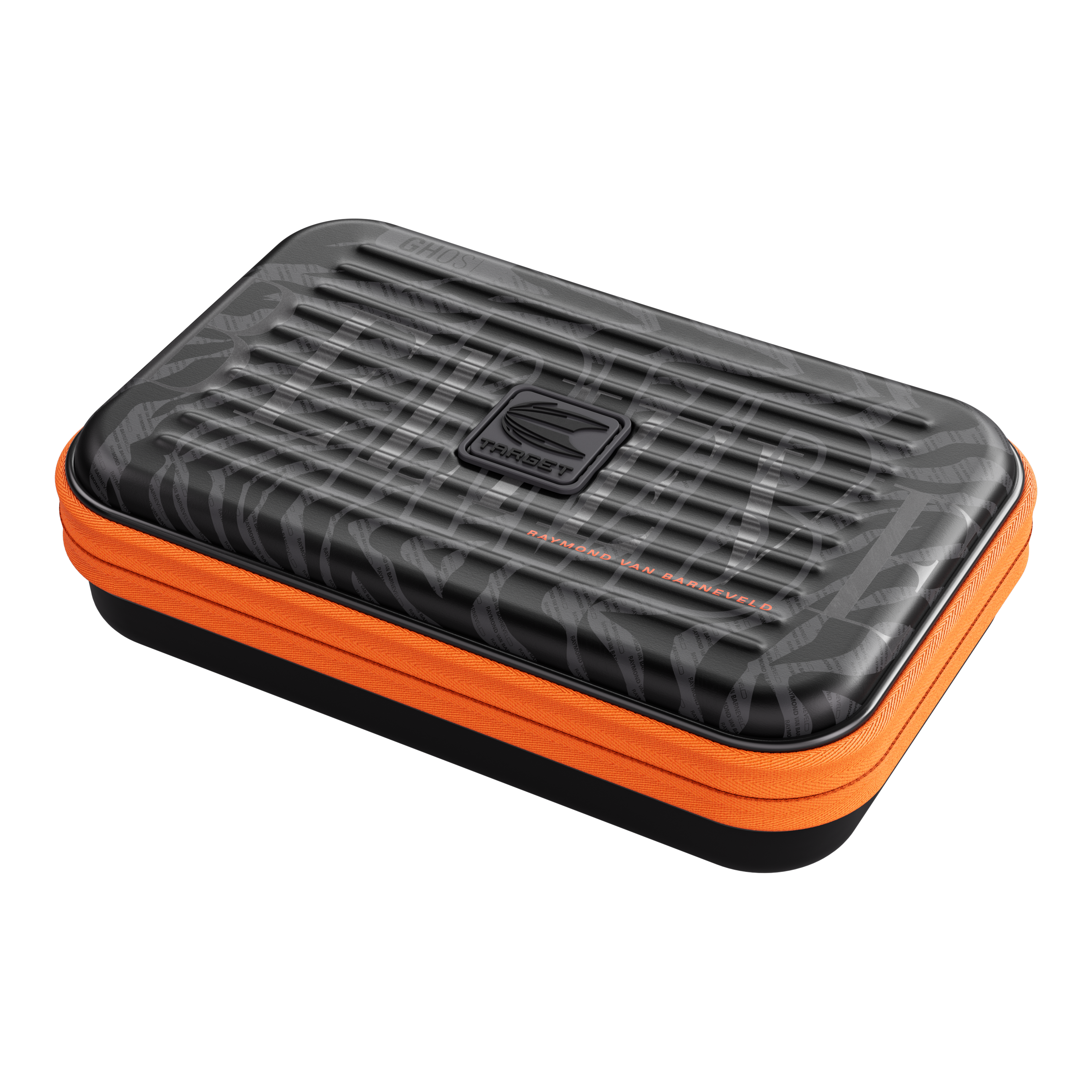 Takoma XL Ghost Series Raymond Van Barneveld dart case Das Bild zeigt das Takoma XL Ghost Series Raymond Van Barneveld Dartcase. Es ist ein Dartcase zur sicheren Aufbewahrung von Darts und Zubehör.