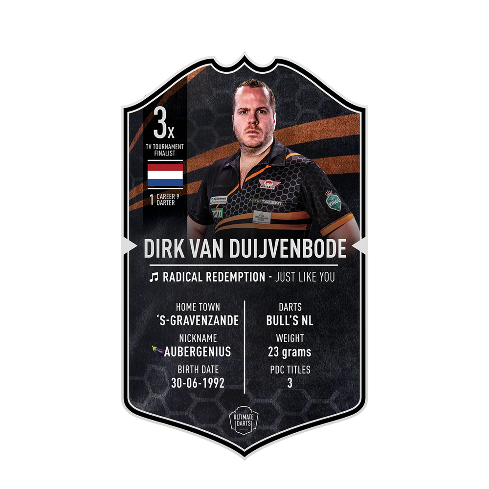 Ultimate Darts Card - Dirk Van Duijvenbode 2023