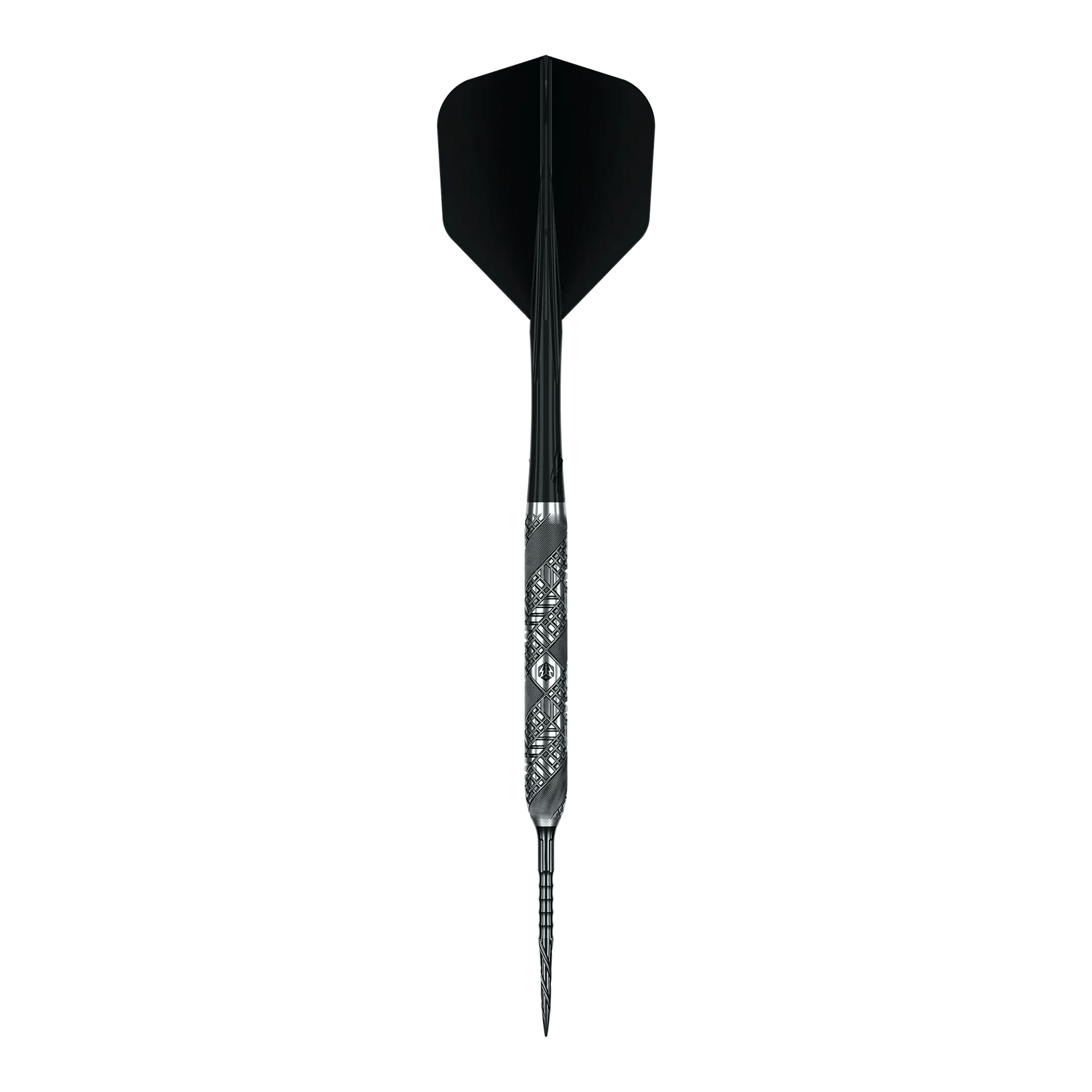 Das Bild zeigt die Caliburn Halo H3 Steeldarts - 21,5g. Dies sind klassische Steeldarts mit silbernem Design.