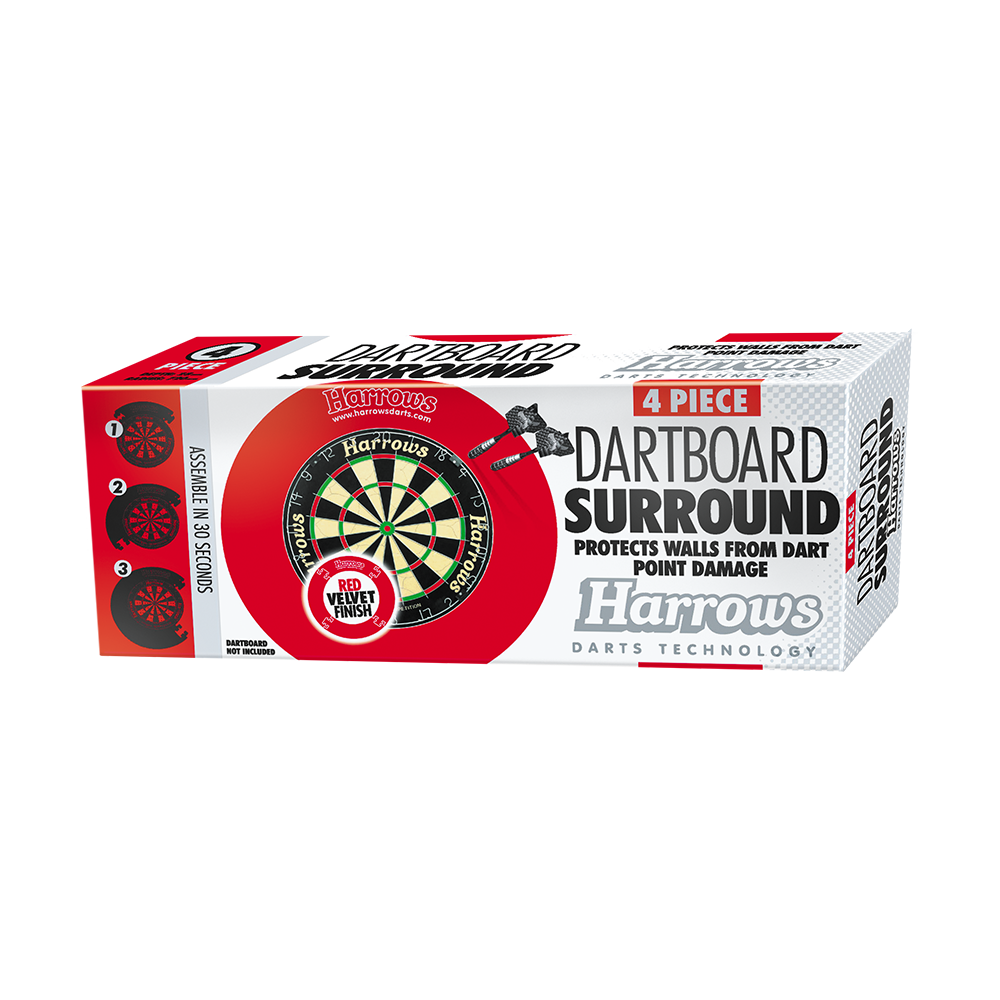 Harrows dartboard catch ring (4 pieces)