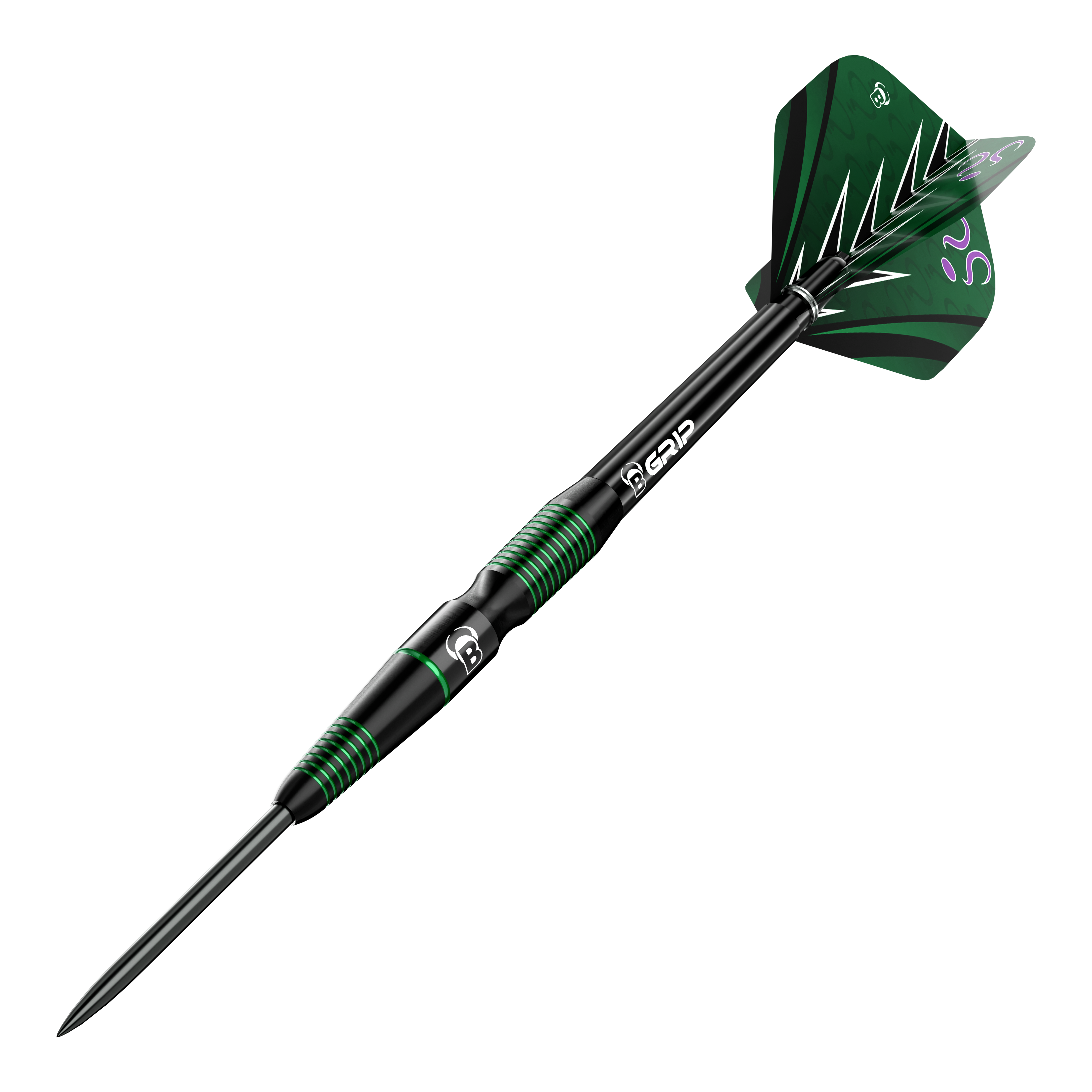 Zu sehen sind die Bulls Brian Raman G2 Steeldarts. Sie eignen sich für professionelle Dartspiele.