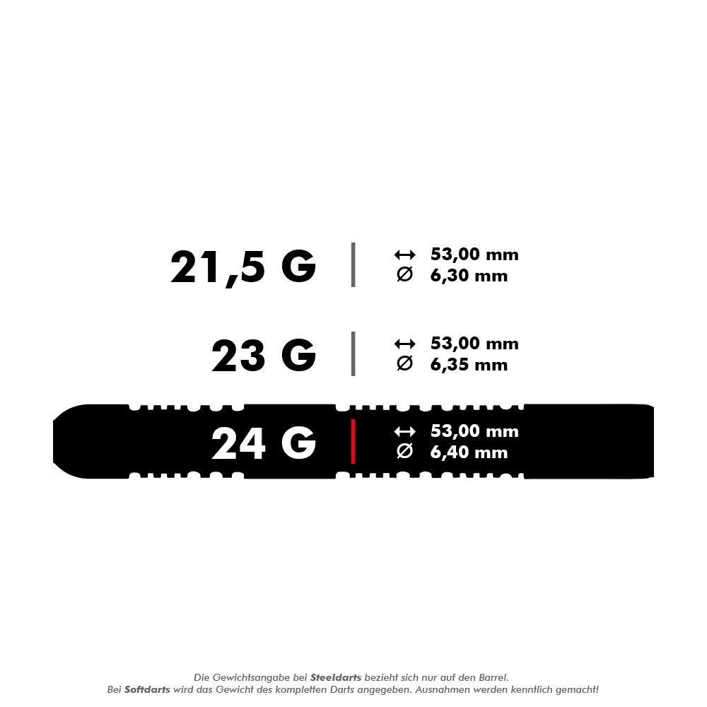 Winmau Michael Van Gerwen Trilogy Steeldarts