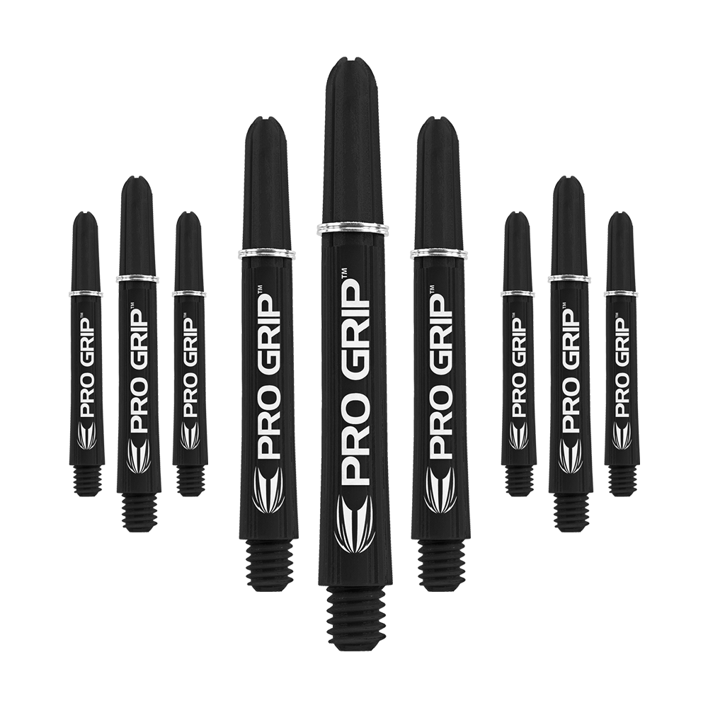 Target Pro Grip Shafts - 3 Sets - Black