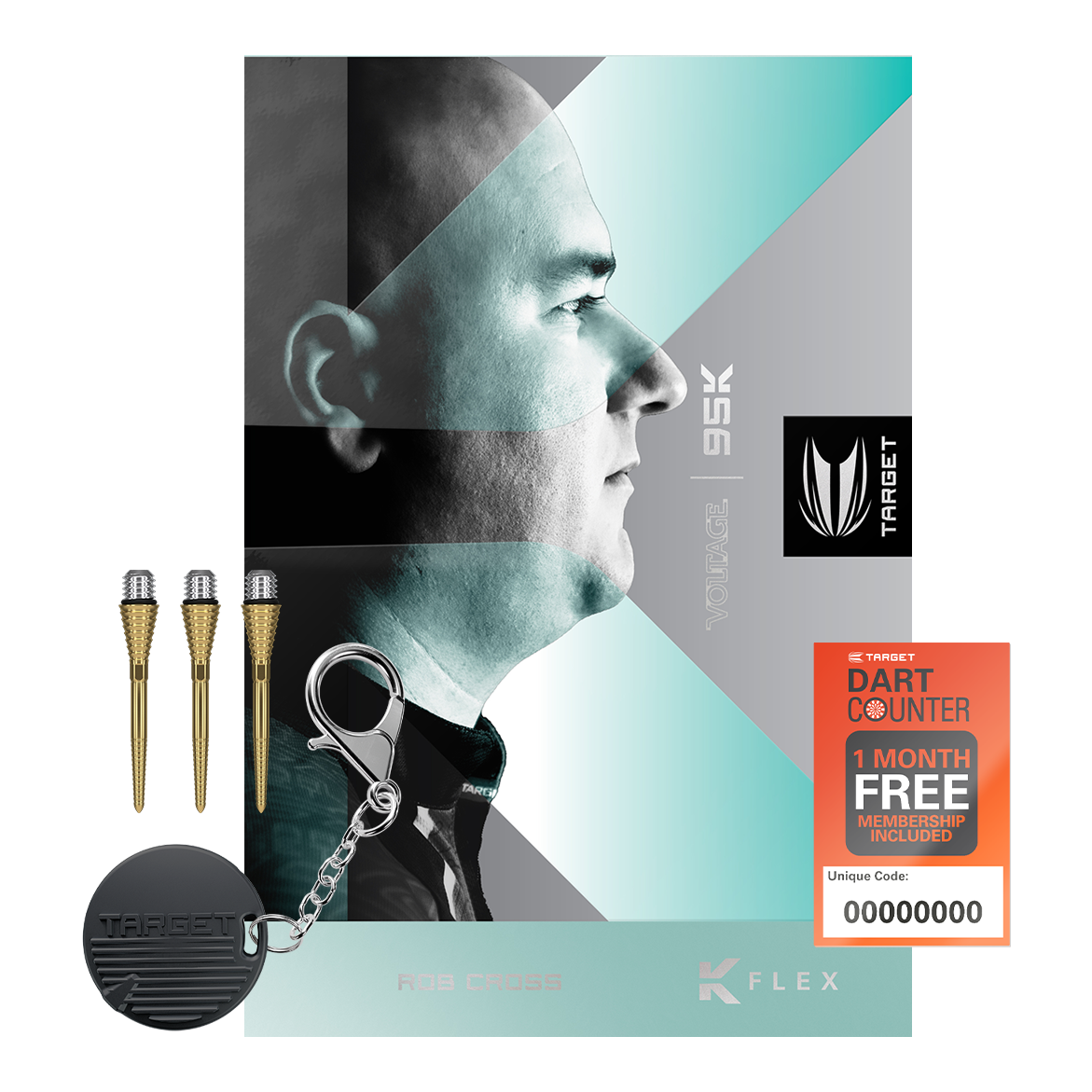 Target Rob Cross 95K Swiss Point Softdarts - 18g