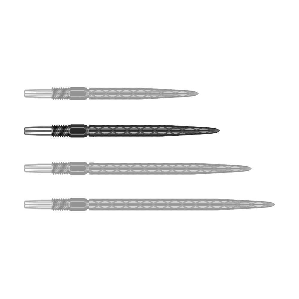 Target Swiss Diamond Pro Black Points dart tips