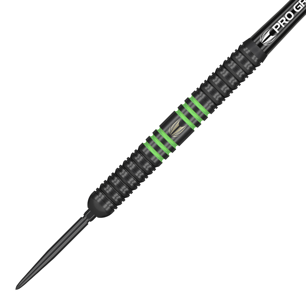 Target Vapor8 Black Green Swiss Point steel darts