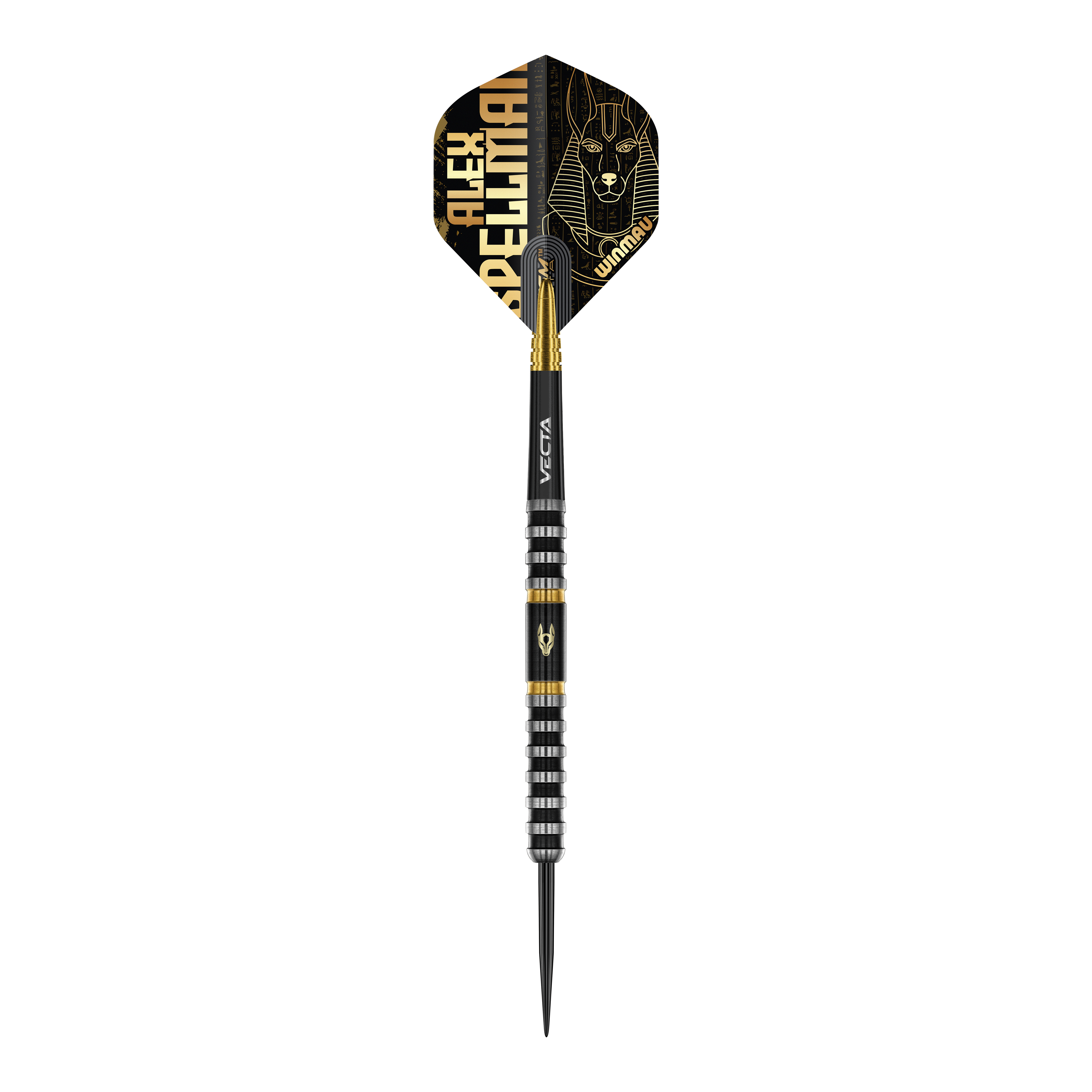 Winmau Alex Spellman steel darts Dieses Bild zeigt die Winmau Alex Spellman Steeldarts aus einer anderen Perspektive. Sie sind speziell für hohe Leistung konzipiert.