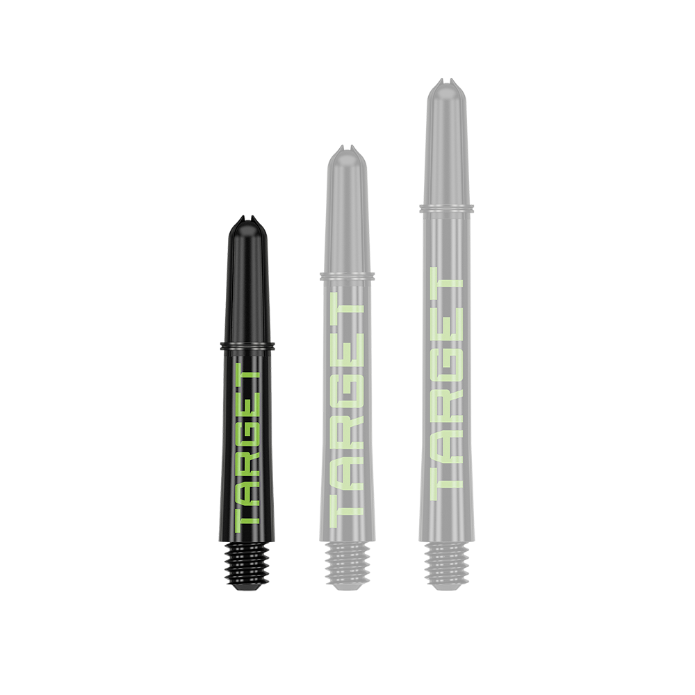 Target Pro Grip TAG Shafts - 3 Sets - Black Green