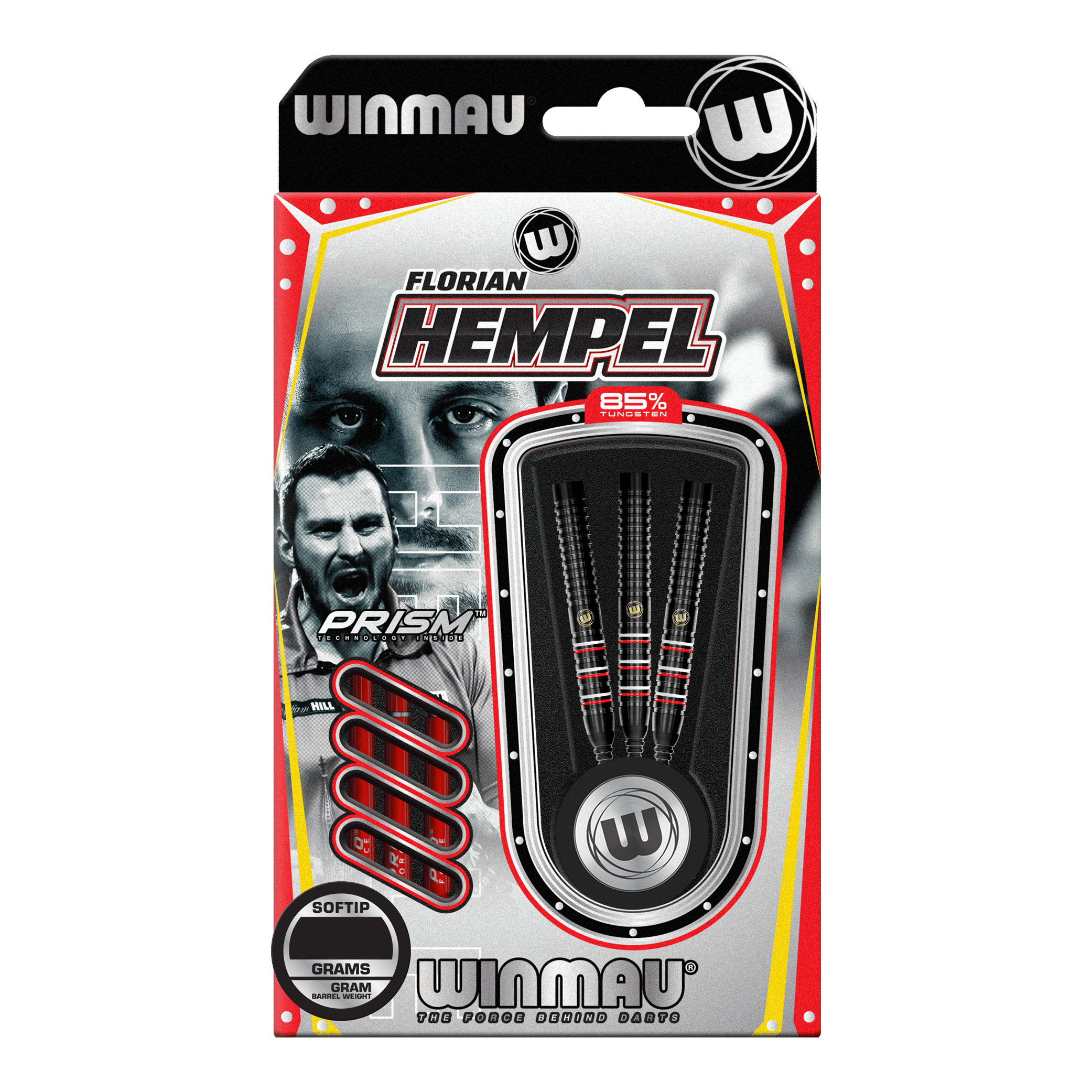 Winmau Florian Hempel 85 Pro-Series soft darts - 20g