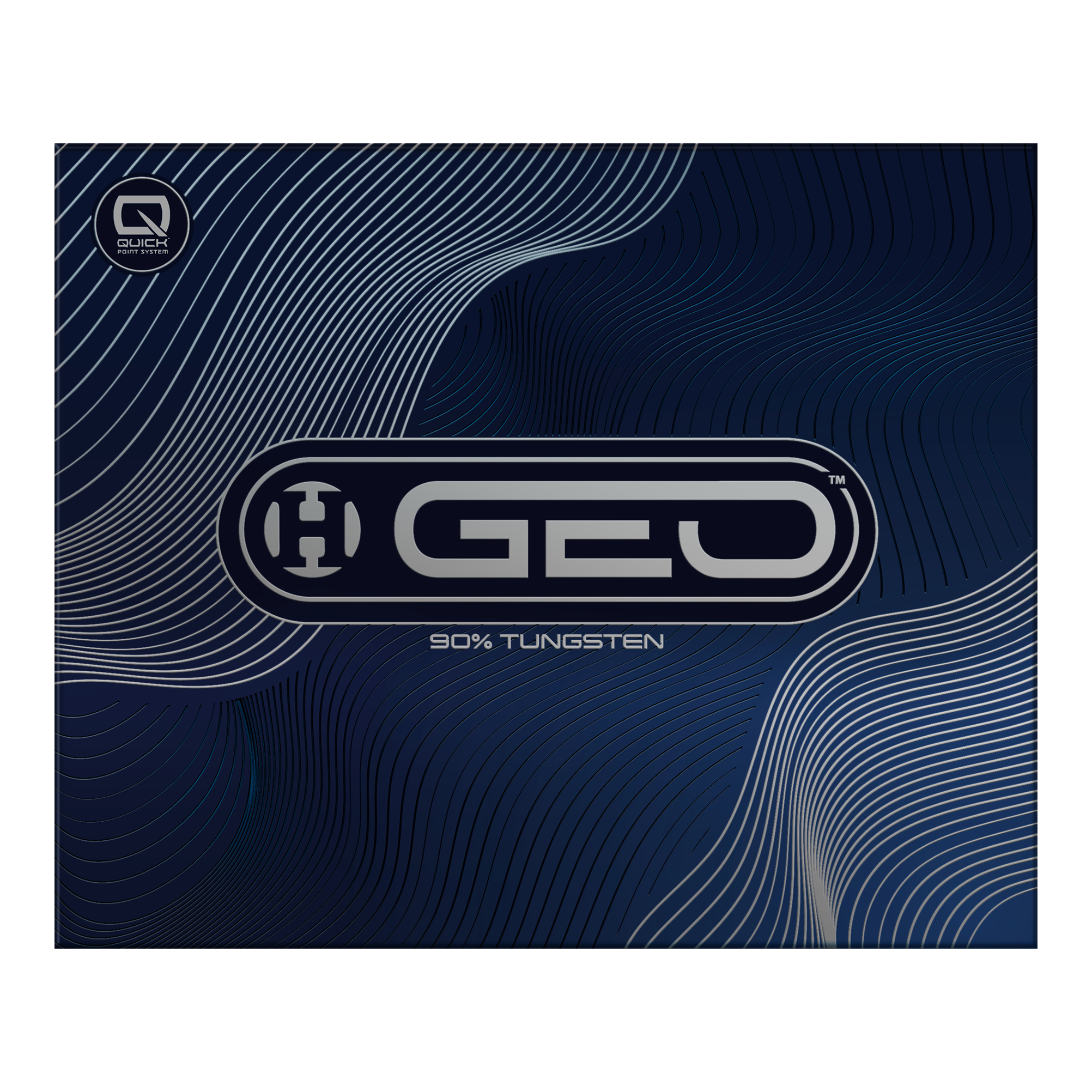 Harrows GEO Bomb Quick Point Steel Darts Das Bild zeigt Harrows GEO Bomb Quick Point Steeldarts. Die Steeldarts besitzen ein typisches Dartpfeil-Design und sind für Präzision beim Dartspiel ausgelegt.